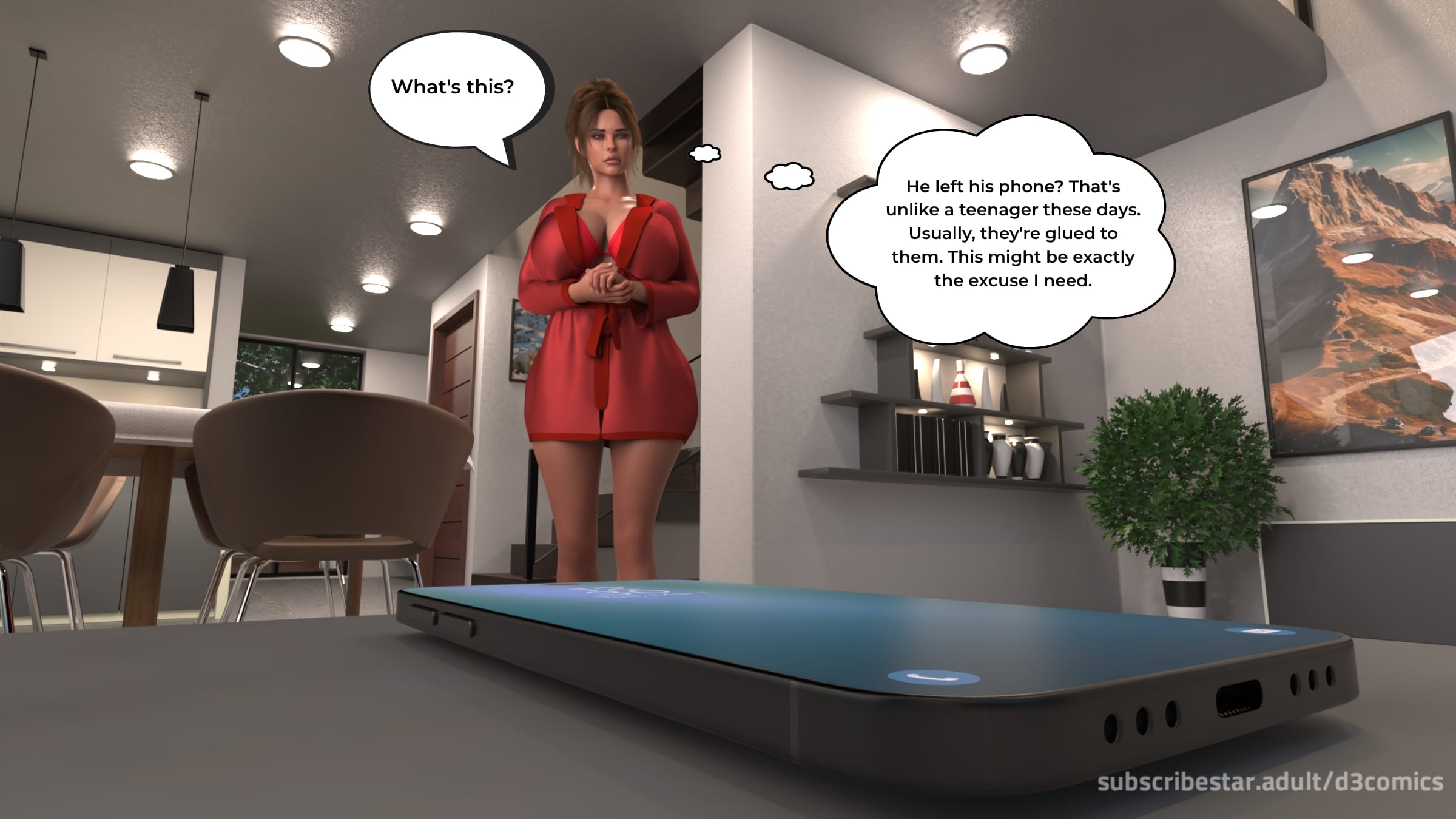 The Forbidden Rule [D3 Comics] 1 . The Forbidden Rule - Chapter 1 [D3 Comics] – page 70