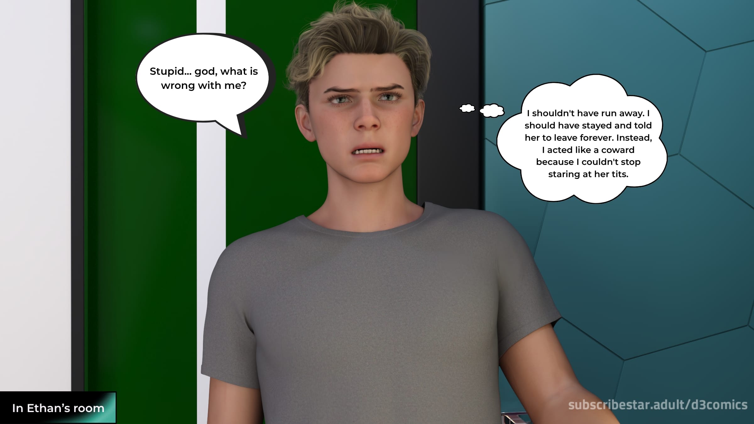 The Forbidden Rule [D3 Comics] 1 . The Forbidden Rule - Chapter 1 [D3 Comics] – page 71