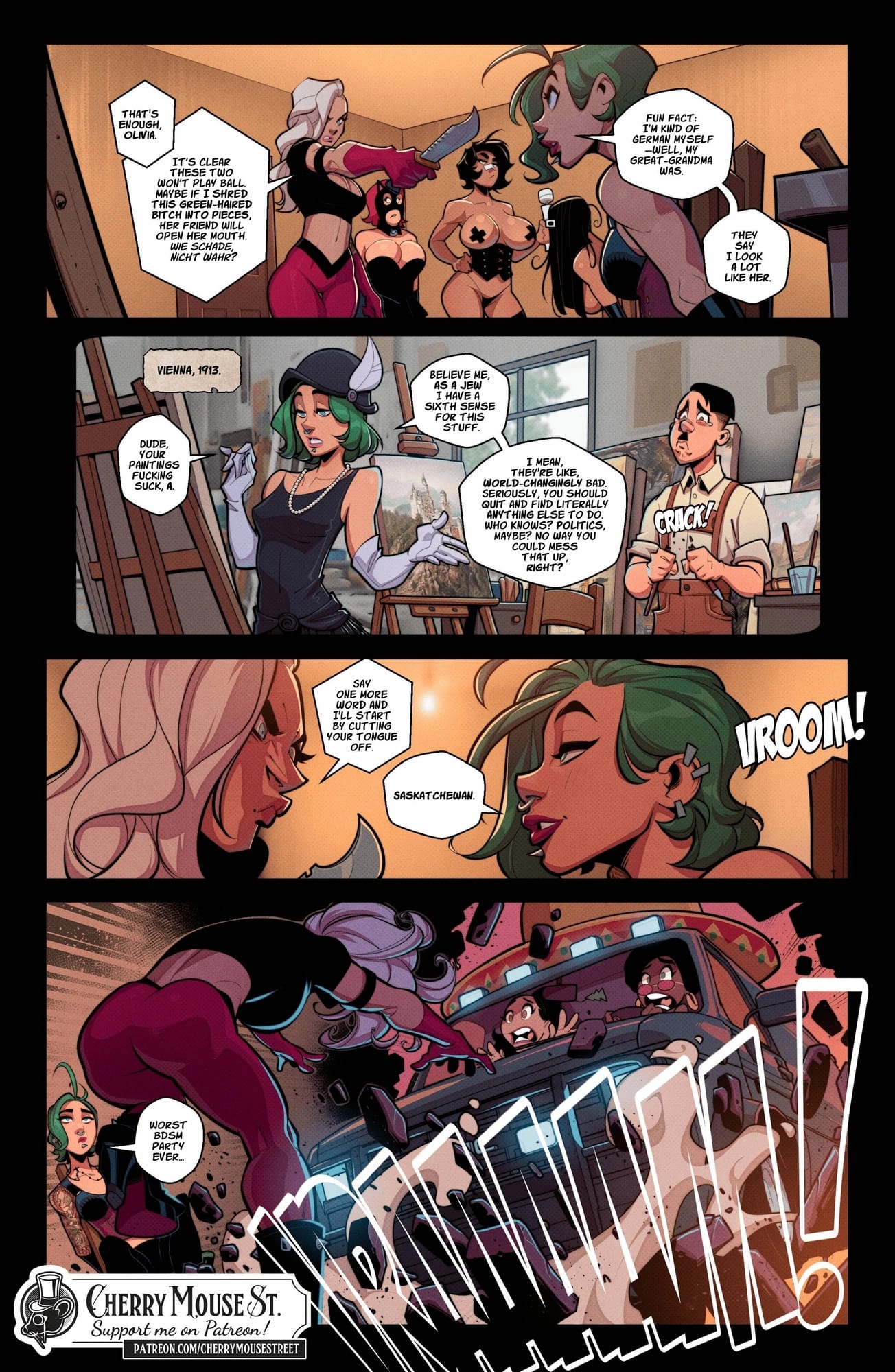 Chloe &amp; Amber - Everybody Loves Penny! [Cherry Mouse Street] 06 . The Mexican Job – page 28