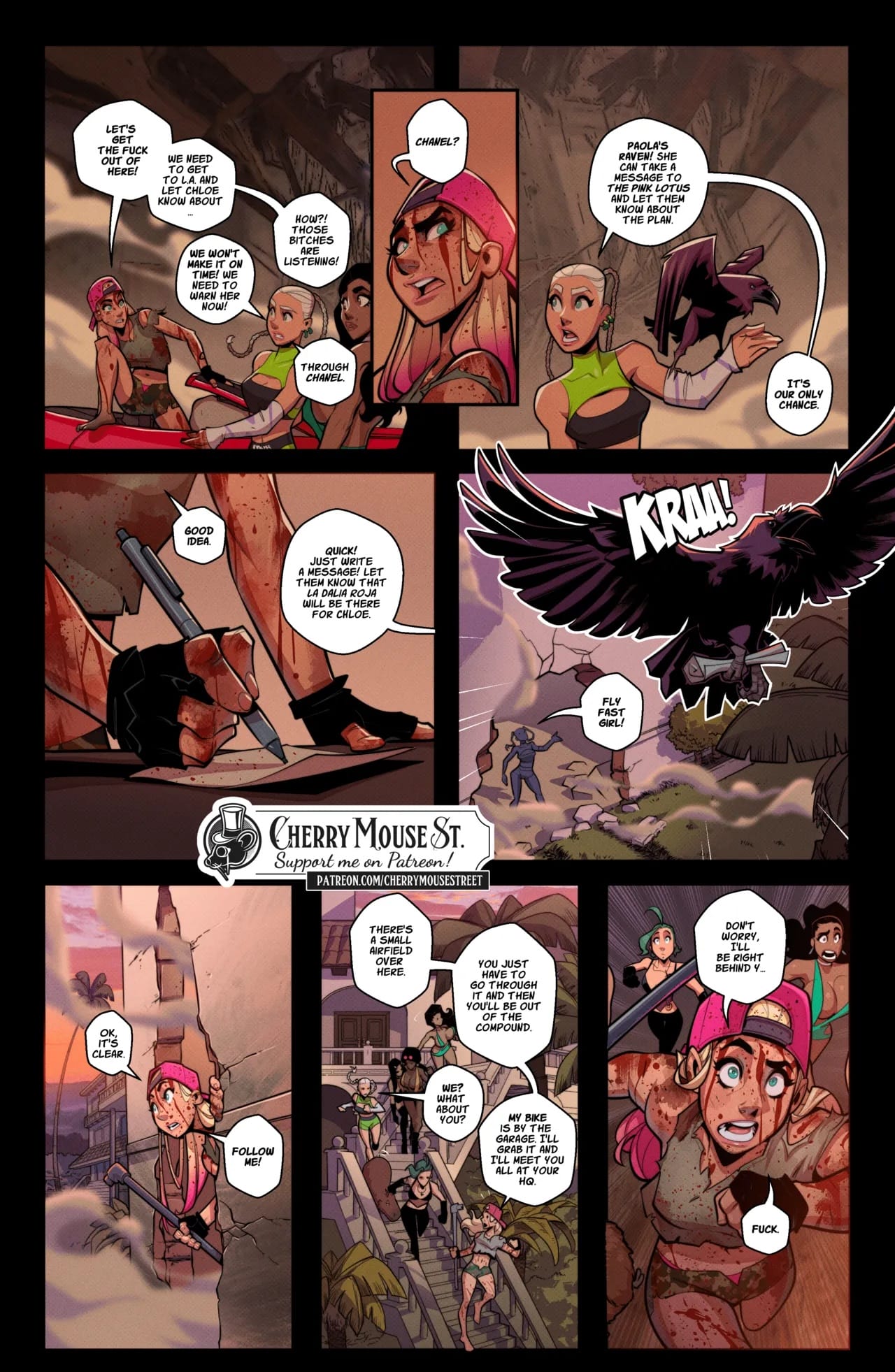 Chloe &amp; Amber - Everybody Loves Penny! [Cherry Mouse Street] 06 . The Mexican Job – page 31