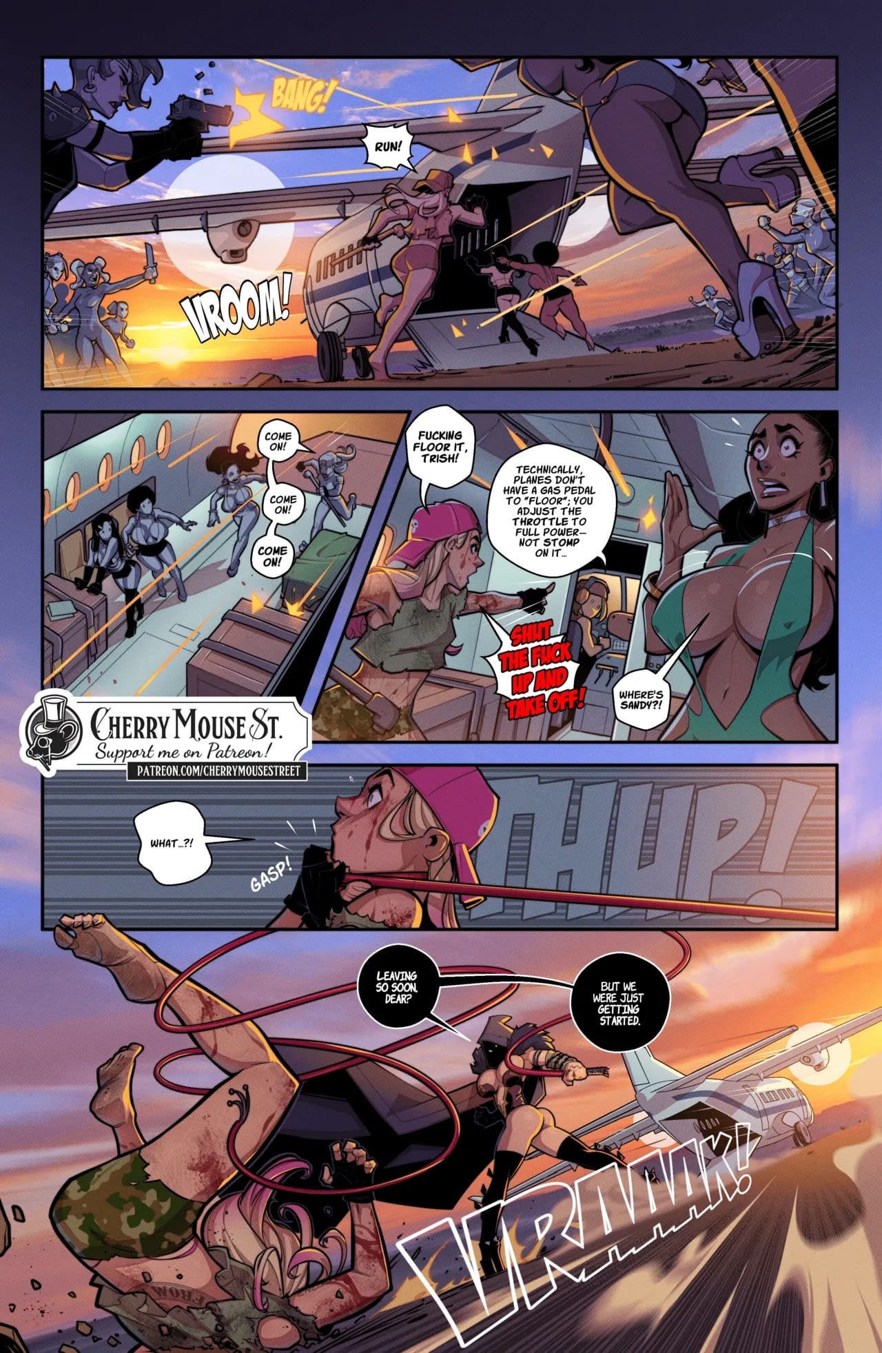Chloe &amp; Amber - Everybody Loves Penny! [Cherry Mouse Street] 06 . The Mexican Job – page 37