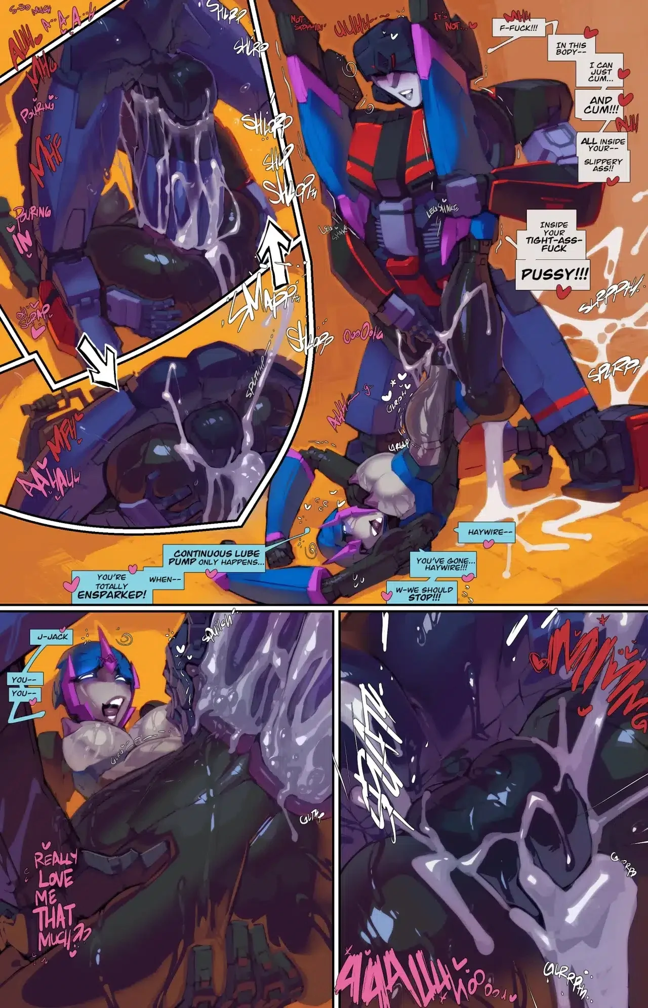 Jack X Arcee: "Autobutt Jack" (Transformer) [Fred Perry] 1 . Jack X Arcee: "Autobutt Jack" - Chapter 1 (Transformer) [Fred Perry] – page 11