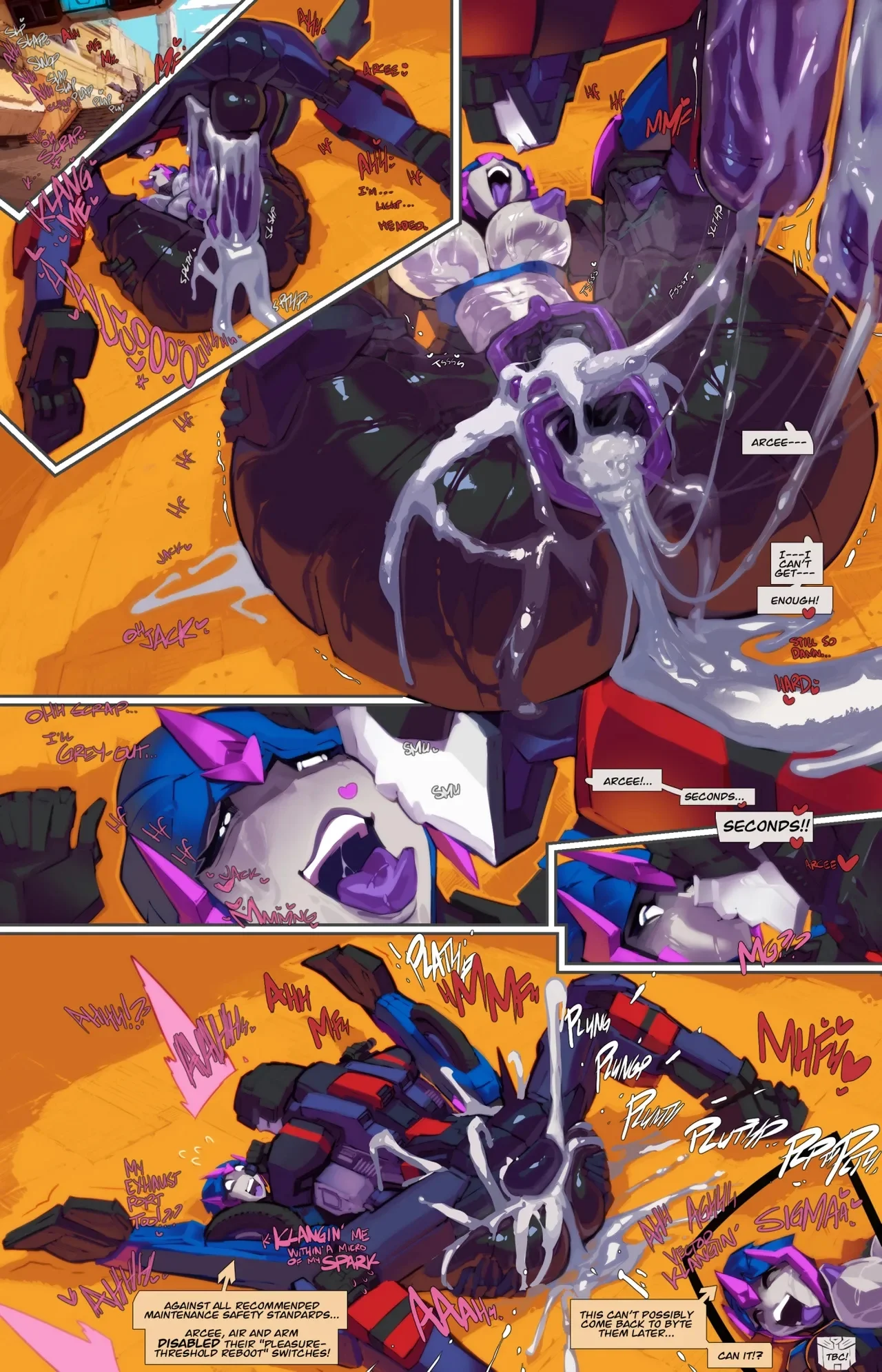 Jack X Arcee: "Autobutt Jack" (Transformer) [Fred Perry] 1 . Jack X Arcee: "Autobutt Jack" - Chapter 1 (Transformer) [Fred Perry] – page 12
