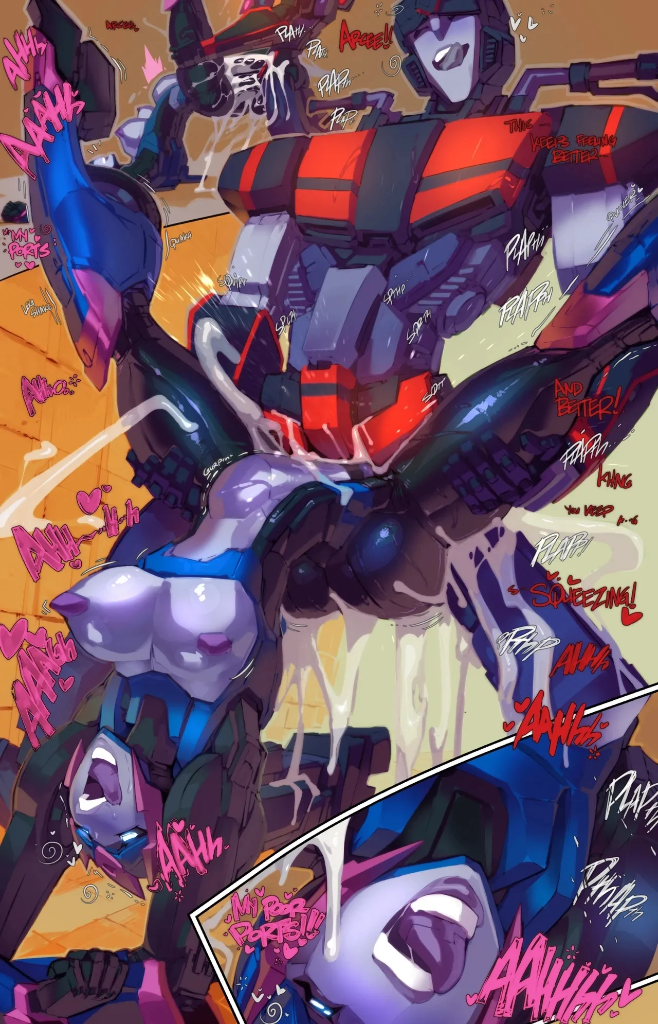 Jack X Arcee: "Autobutt Jack" (Transformer) [Fred Perry] 1 . Jack X Arcee: "Autobutt Jack" - Chapter 1 (Transformer) [Fred Perry] – page 13
