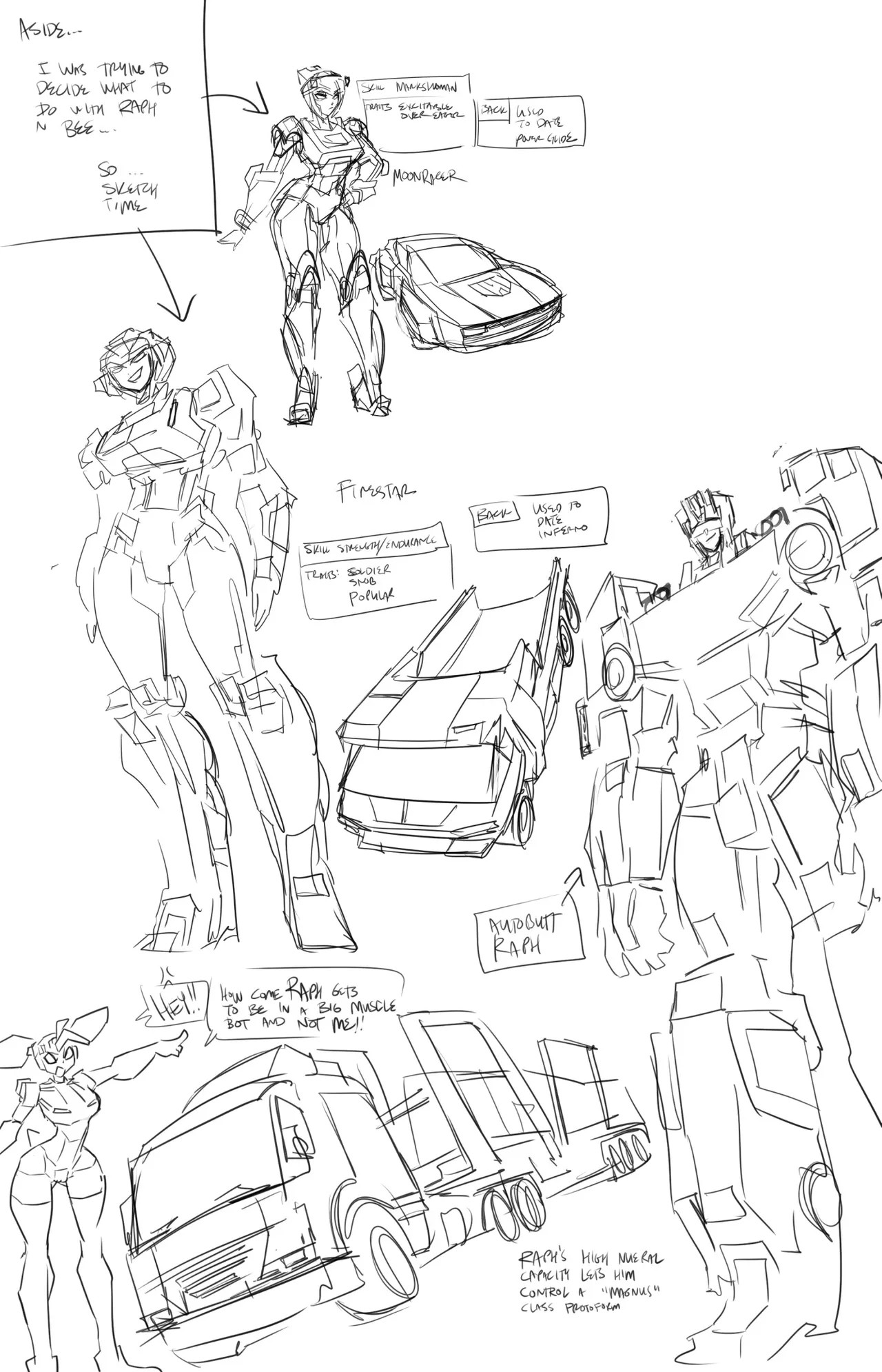 Jack X Arcee: "Autobutt Jack" (Transformer) [Fred Perry] 1 . Jack X Arcee: "Autobutt Jack" - Chapter 1 (Transformer) [Fred Perry] – page 4