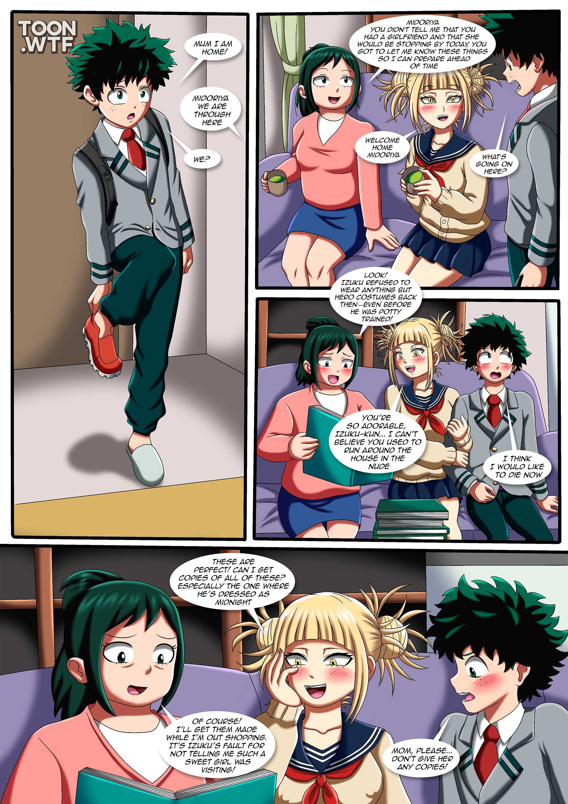 Help! There Is a Yandere in My House! (My Hero Academia) [PalComix] 1 . Help! There Is a Yandere in My House! - Chapter 1 (My Hero Academia) [PalComix] – page 2
