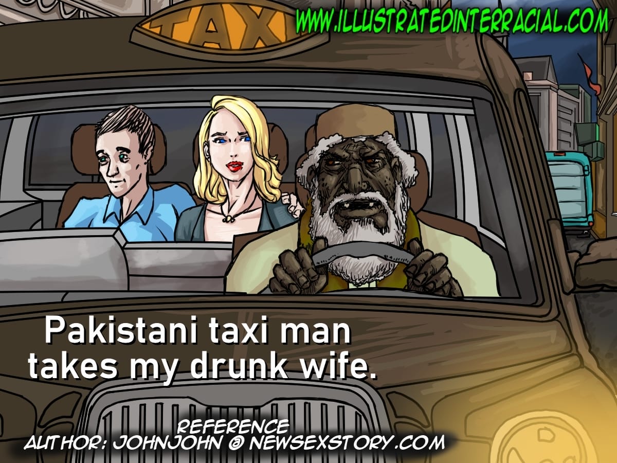 Pakistani Taxi Man [IllustratedInterracial] 1 . Pakistani Taxi Man - Chapter 1 [IllustratedInterracial] – page 1
