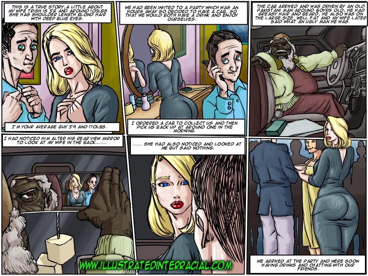 Pakistani Taxi Man [IllustratedInterracial] 1 . Pakistani Taxi Man - Chapter 1 [IllustratedInterracial] – page 2