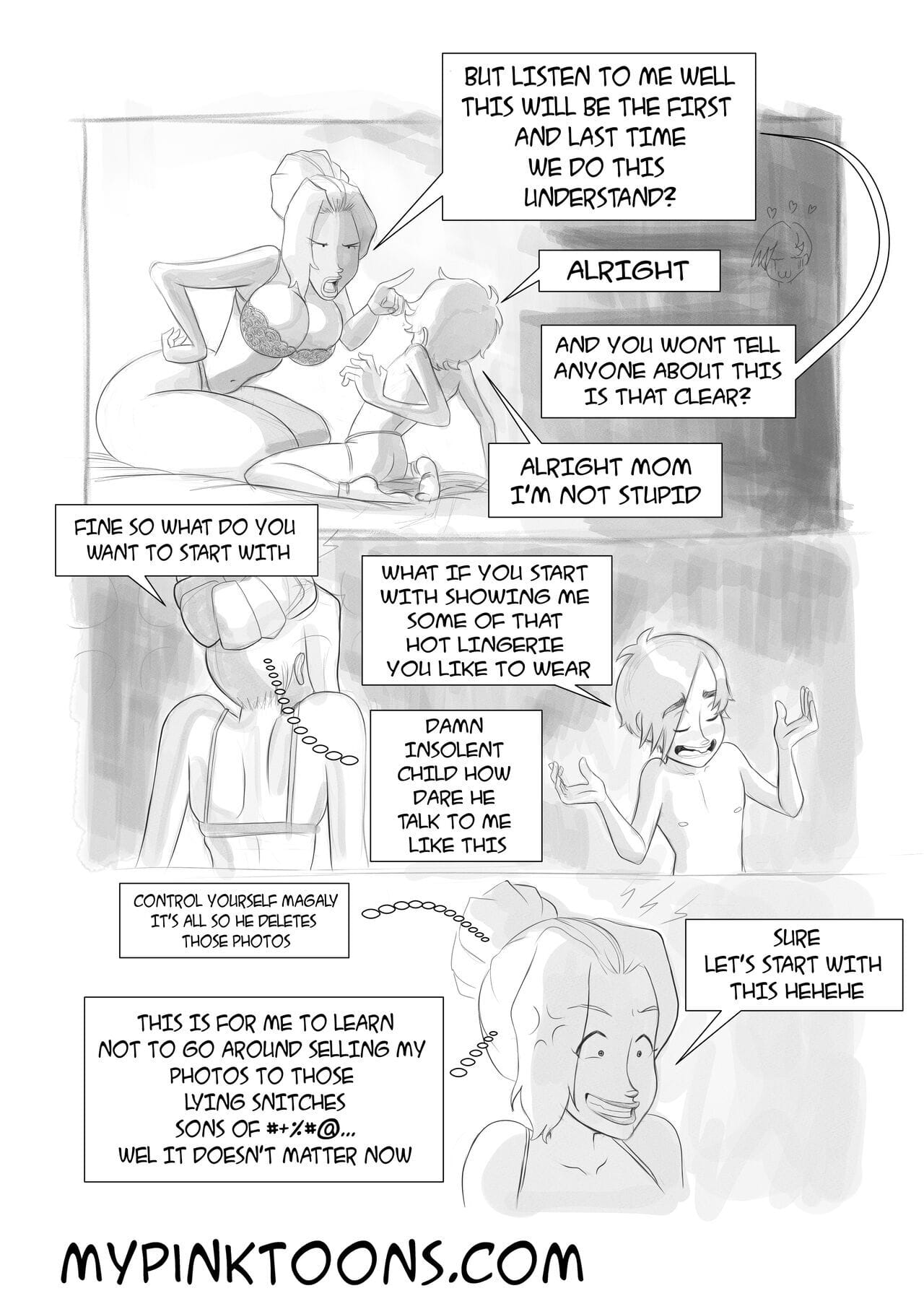 A Night With Mom [Pinktoon] 1 . A Night With Mom - Chapter 1 [Pinktoon] – page 17