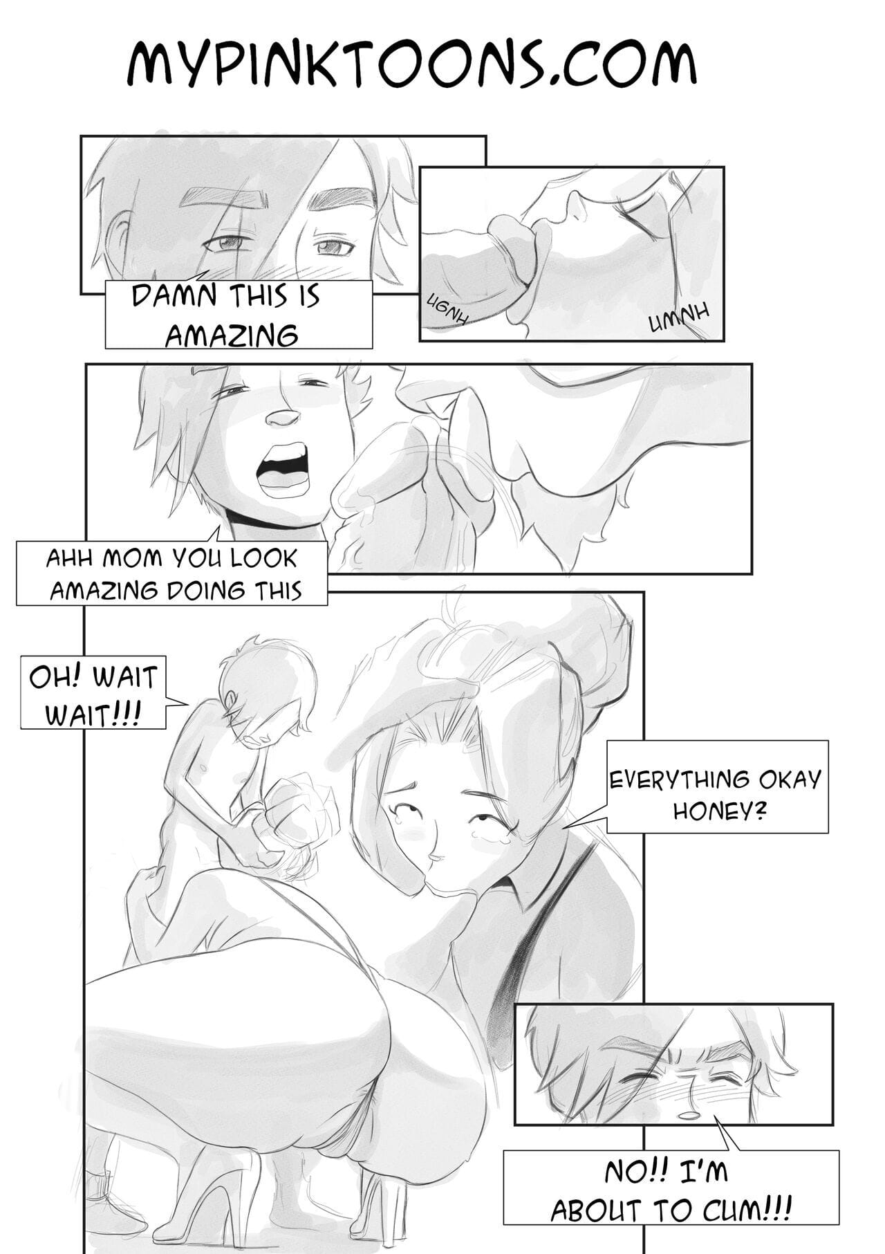 A Night With Mom [Pinktoon] 1 . A Night With Mom - Chapter 1 [Pinktoon] – page 25