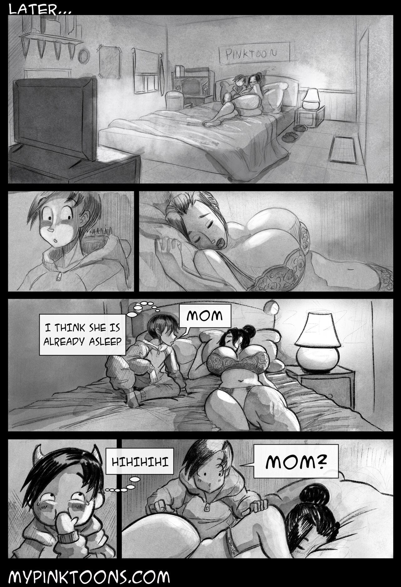 A Night With Mom [Pinktoon] 1 . A Night With Mom - Chapter 1 [Pinktoon] – page 4