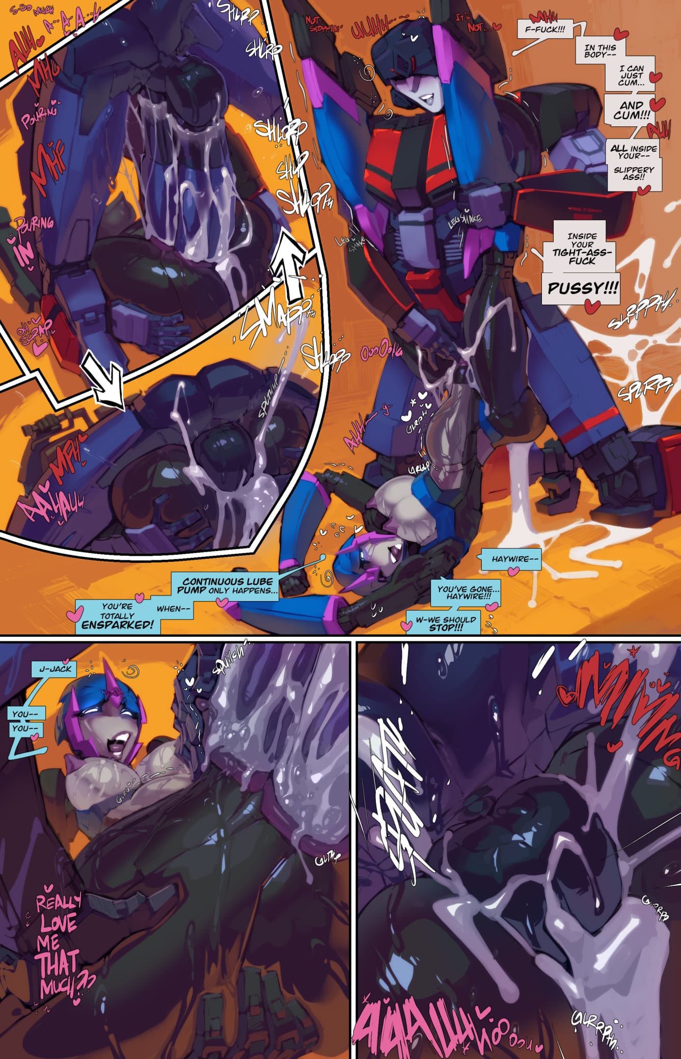 Jack X Arcee: “Autobutt Jack” – page 11