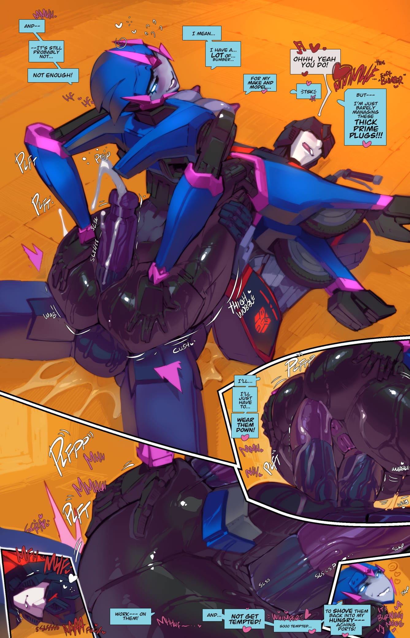 Jack X Arcee: “Autobutt Jack” – page 18