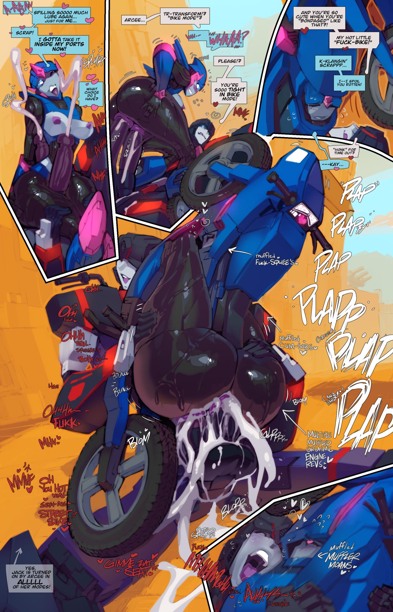 Jack X Arcee: “Autobutt Jack” – page 19