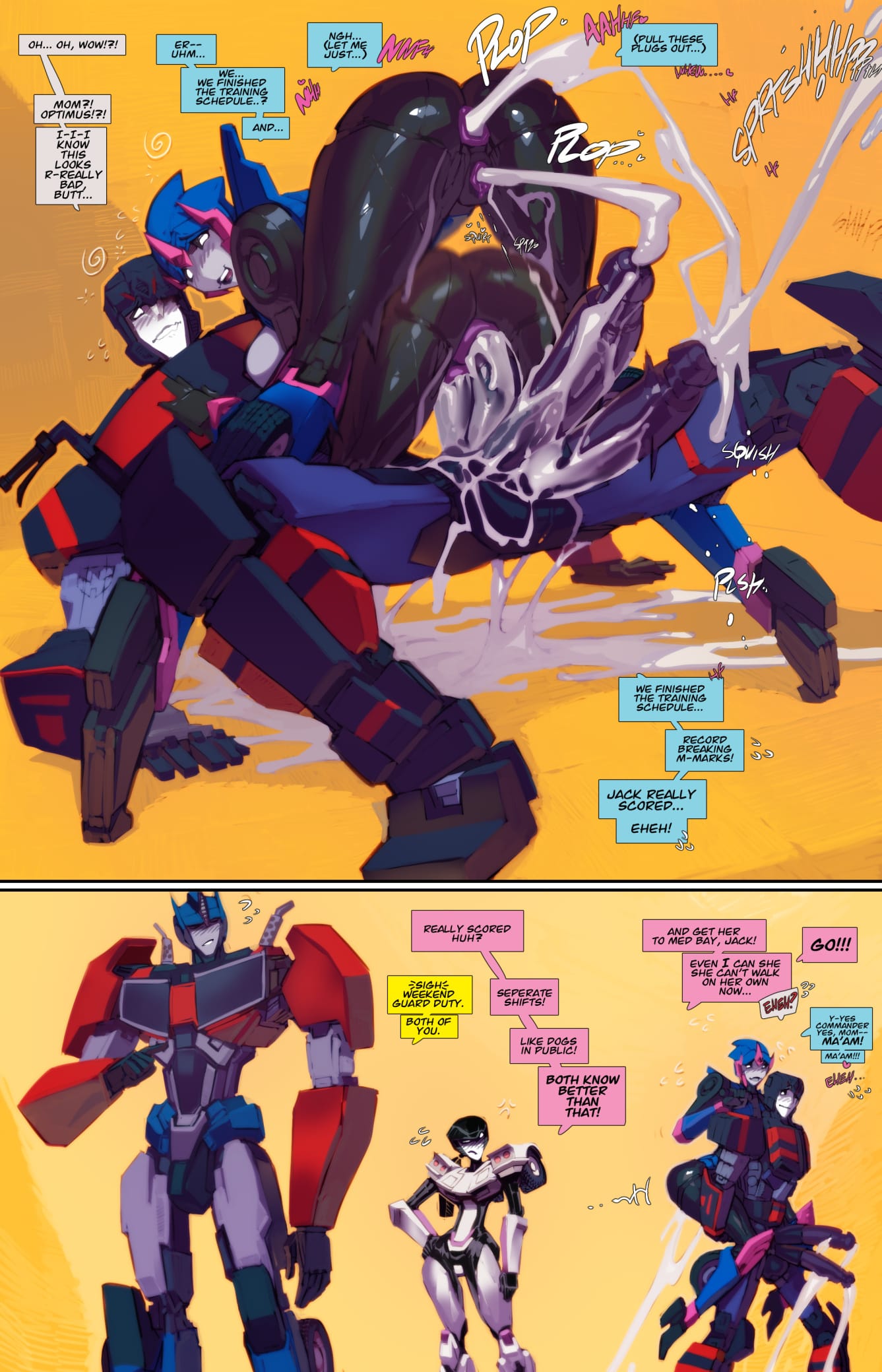 Jack X Arcee: “Autobutt Jack” – page 23