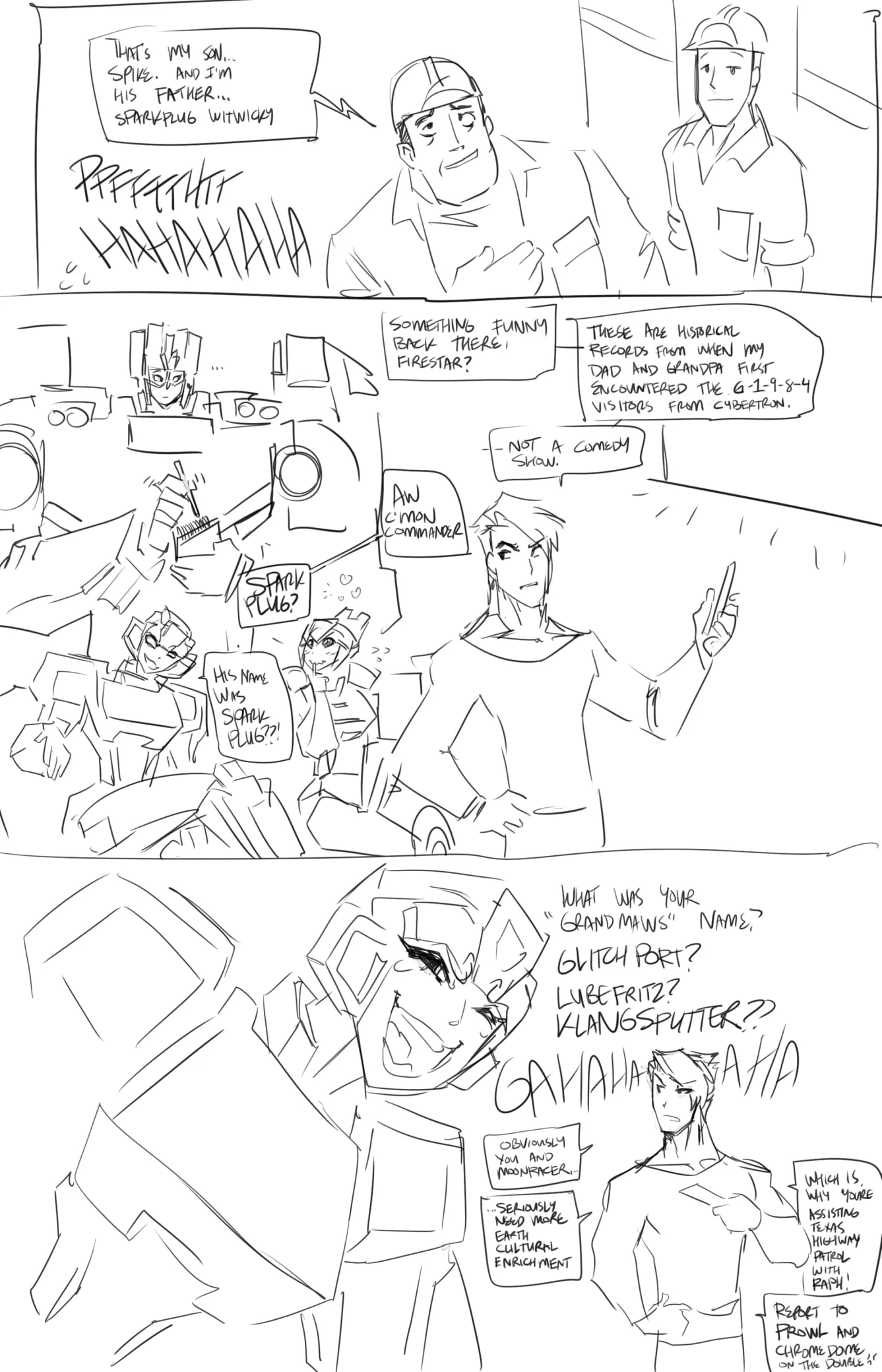 Jack X Arcee: “Autobutt Jack” – page 27