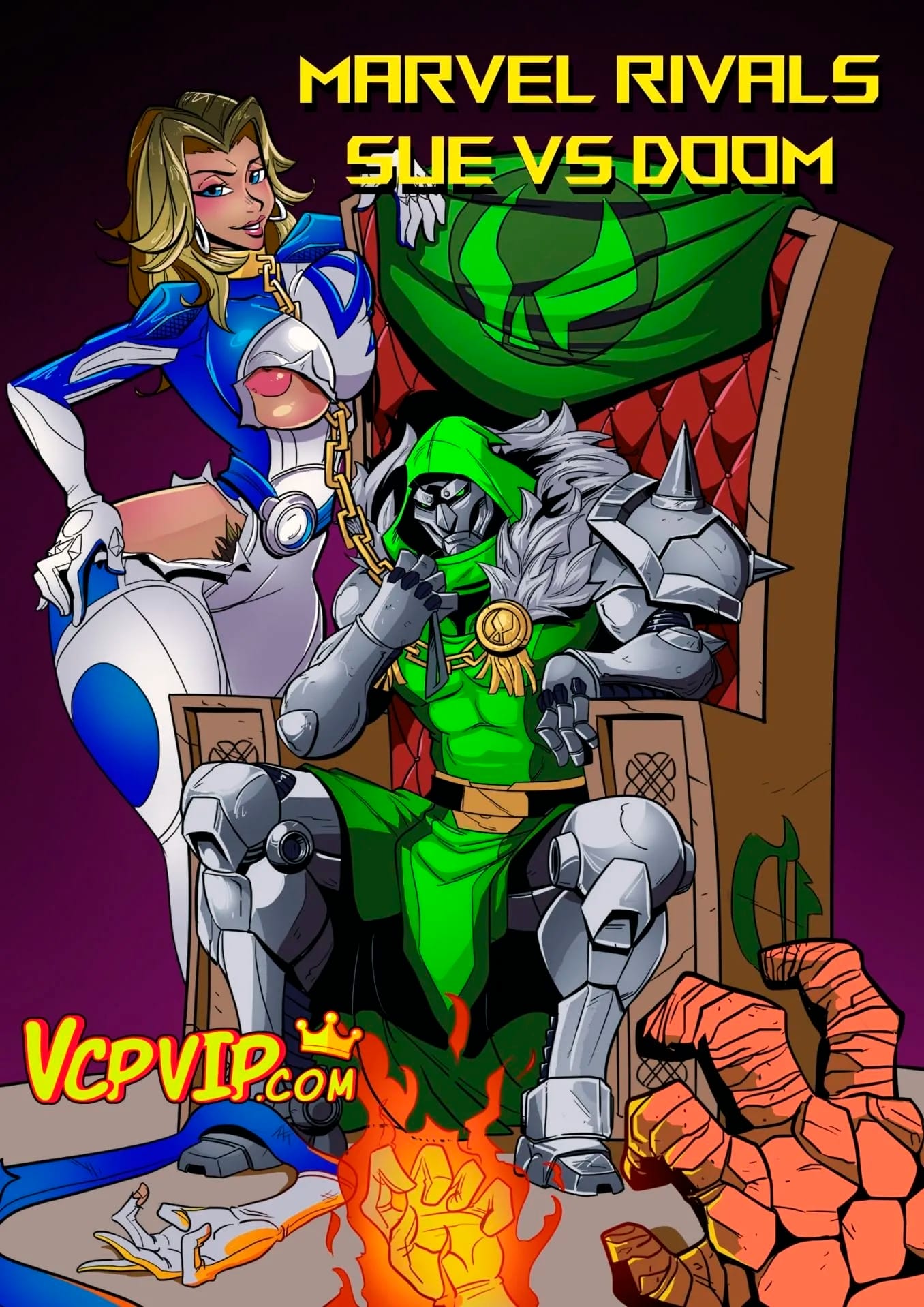 Sue VS Doom (Marvel Rivals) [VCP] 1 . Sue VS Doom - Chapter 1 (Marvel Rivals) [VCP] – page 1