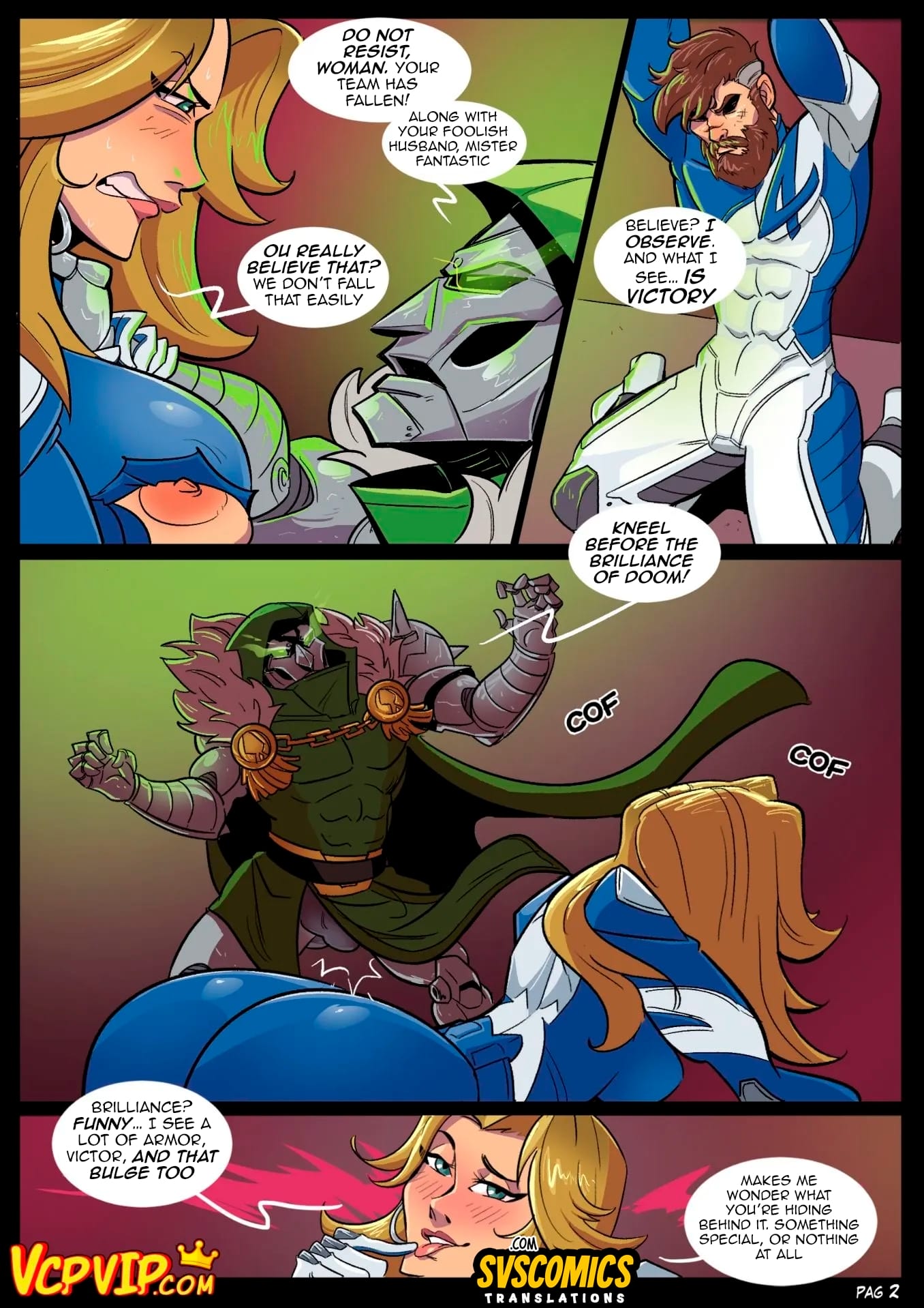 Sue VS Doom (Marvel Rivals) [VCP] 1 . Sue VS Doom - Chapter 1 (Marvel Rivals) [VCP] – page 3
