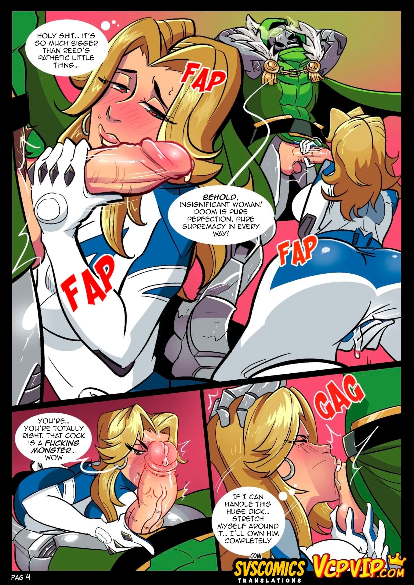 Sue VS Doom (Marvel Rivals) [VCP] 1 . Sue VS Doom - Chapter 1 (Marvel Rivals) [VCP] – page 5
