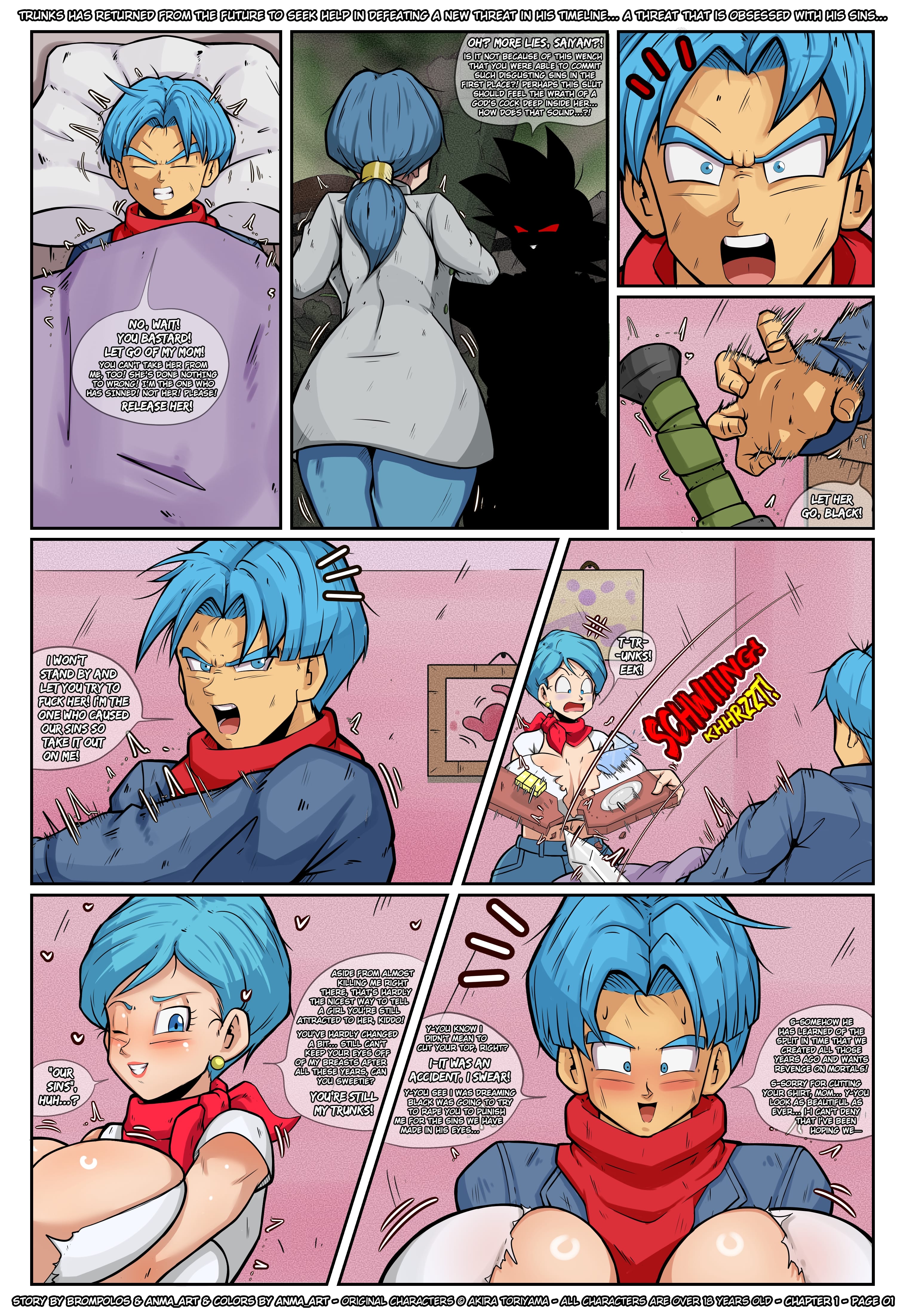 MotherFuckerZ (Dragon Ball) [Brompolos] 1 . MotherFuckerZ - Chapter 1 (Dragon Ball) [Brompolos] – page 2