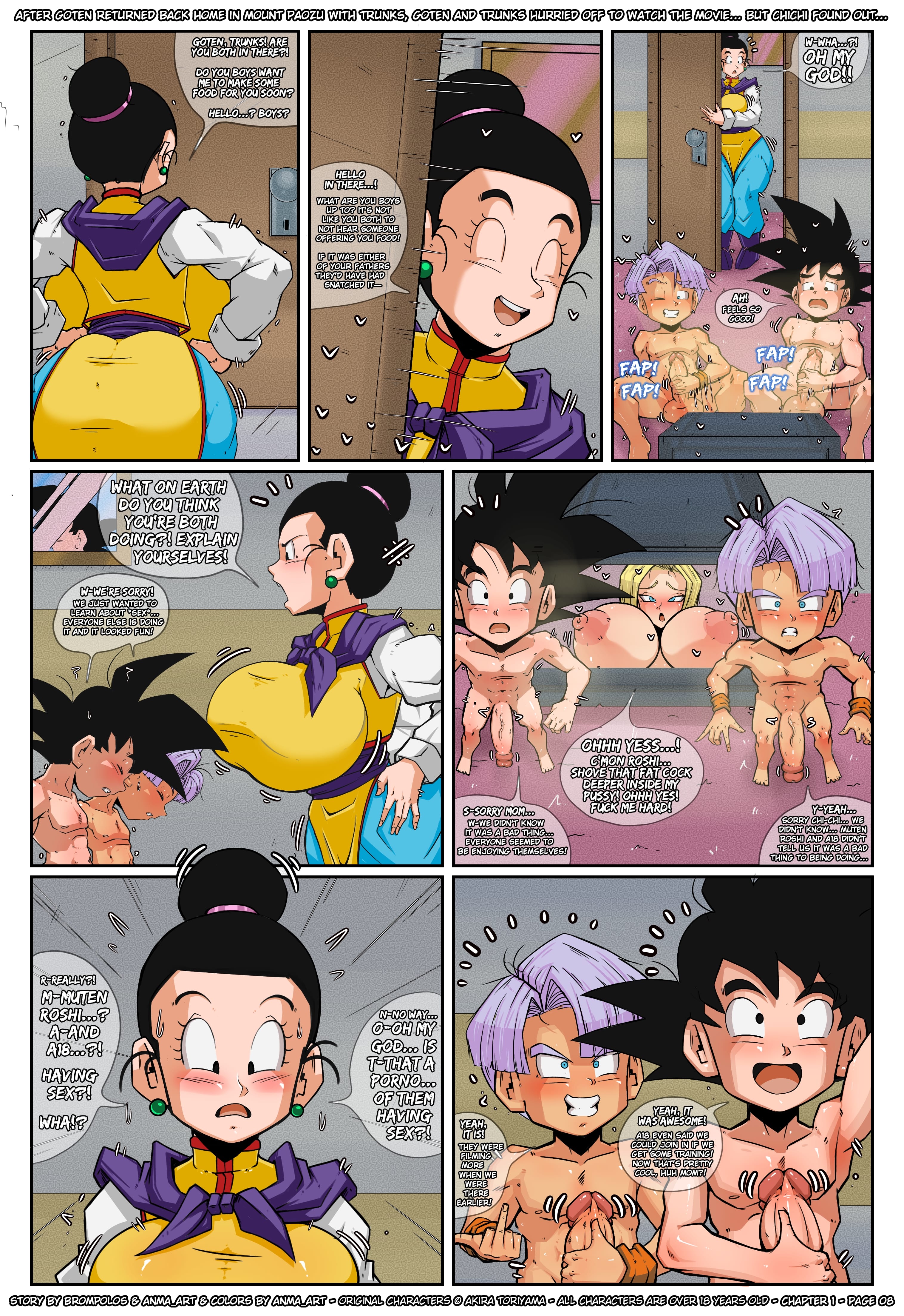 MotherFuckerZ (Dragon Ball) [Brompolos] 1 . MotherFuckerZ - Chapter 1 (Dragon Ball) [Brompolos] – page 9