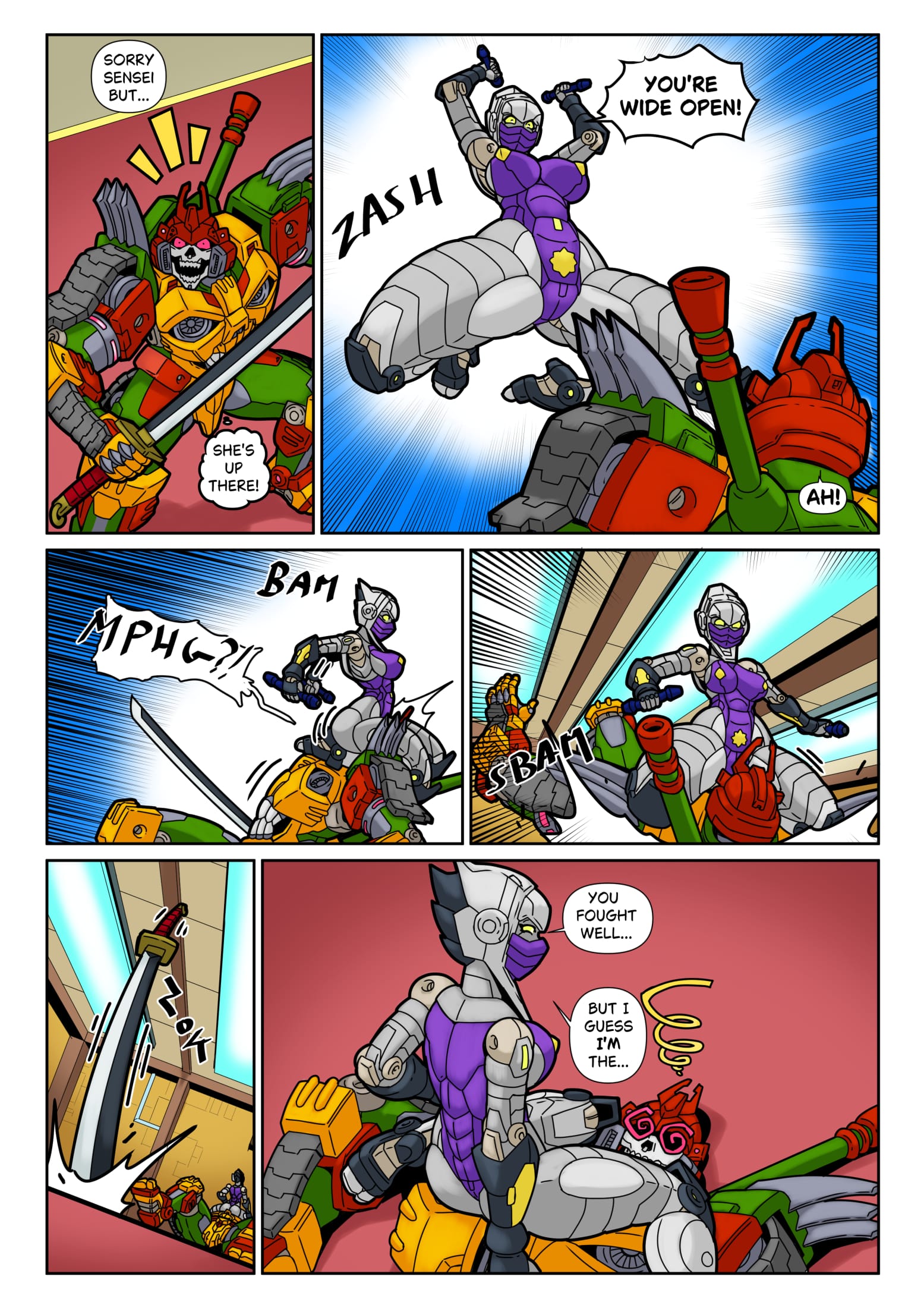 Ninja Training Grounds (Transformers) [MAD-Project] 1 . Ninja Training Grounds - Chapter 1 (Transformers) [MAD-Project] – page 10
