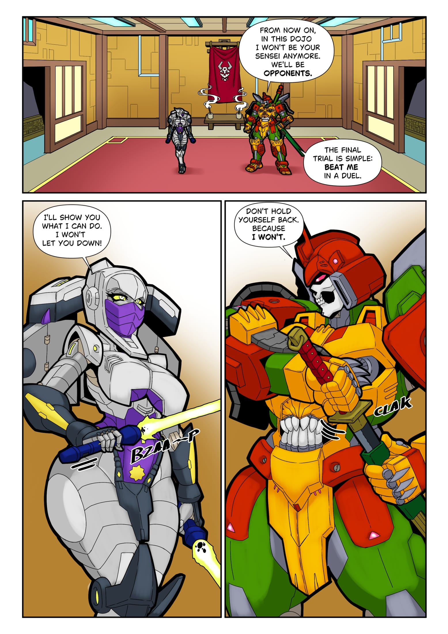 Ninja Training Grounds (Transformers) [MAD-Project] 1 . Ninja Training Grounds - Chapter 1 (Transformers) [MAD-Project] – page 4