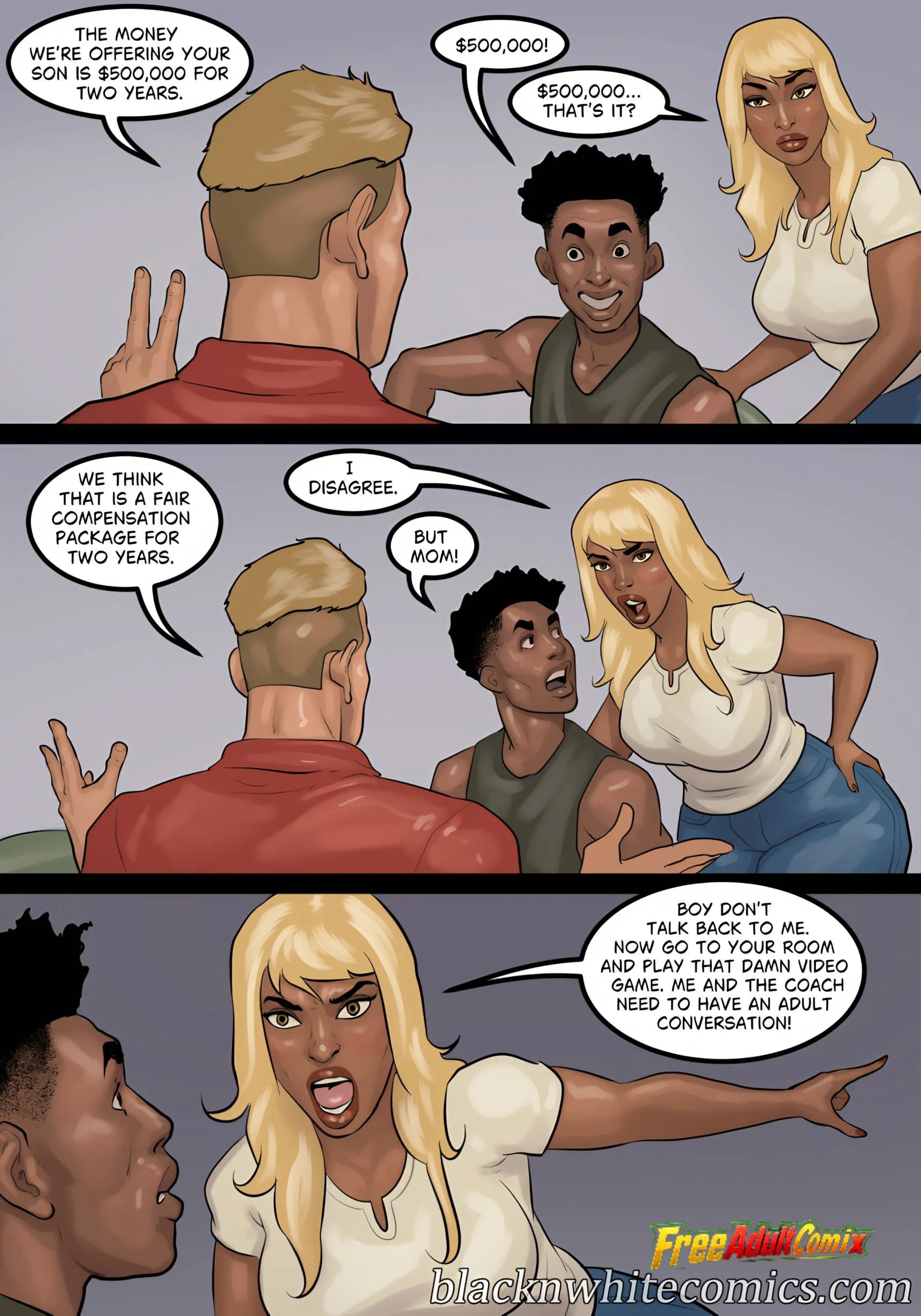 The Recruit [BlackNWhiteComics] 1 . The Recruit - Chapter 1 [BlackNWhiteComics] – page 11