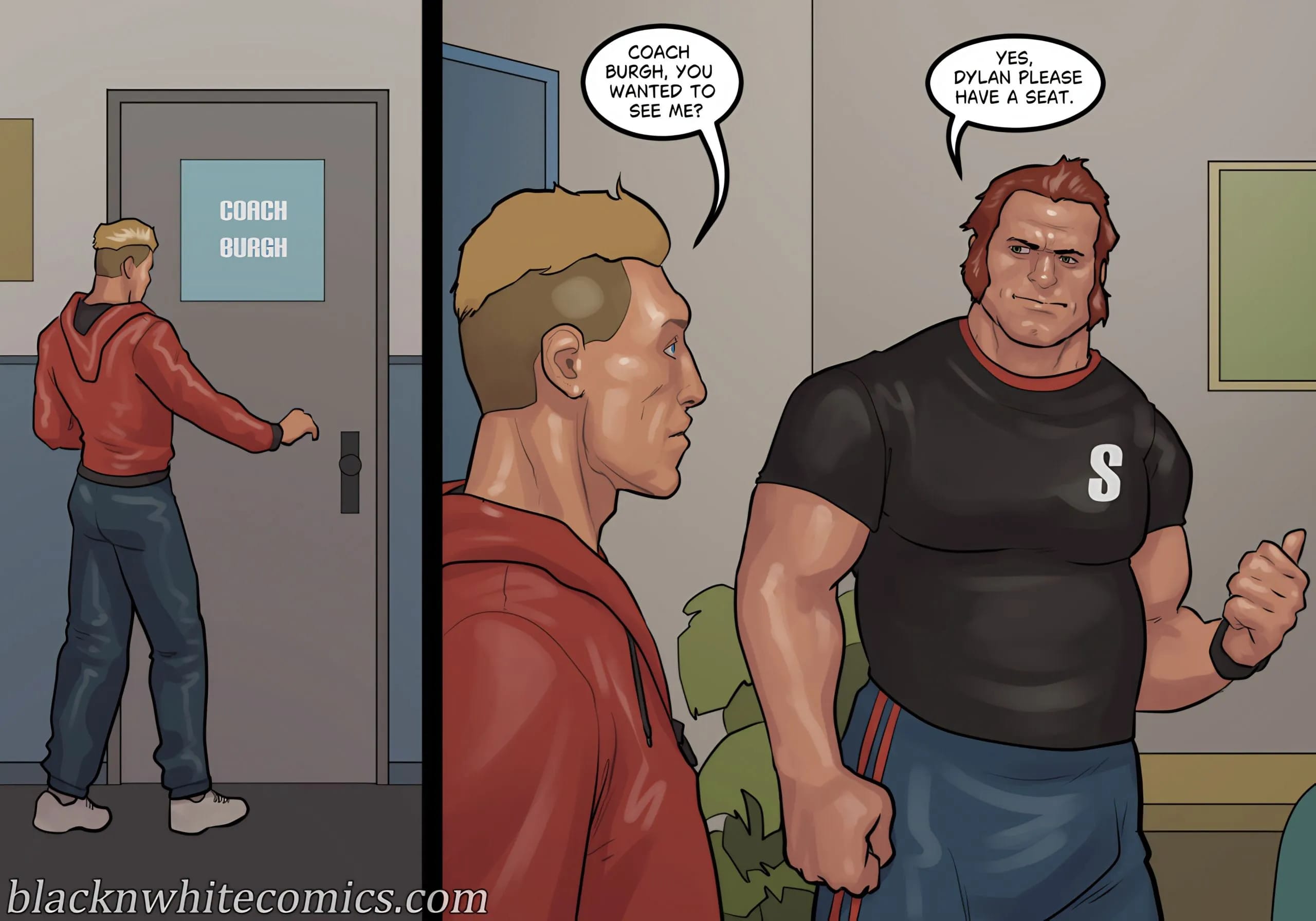 The Recruit [BlackNWhiteComics] 1 . The Recruit - Chapter 1 [BlackNWhiteComics] – page 3