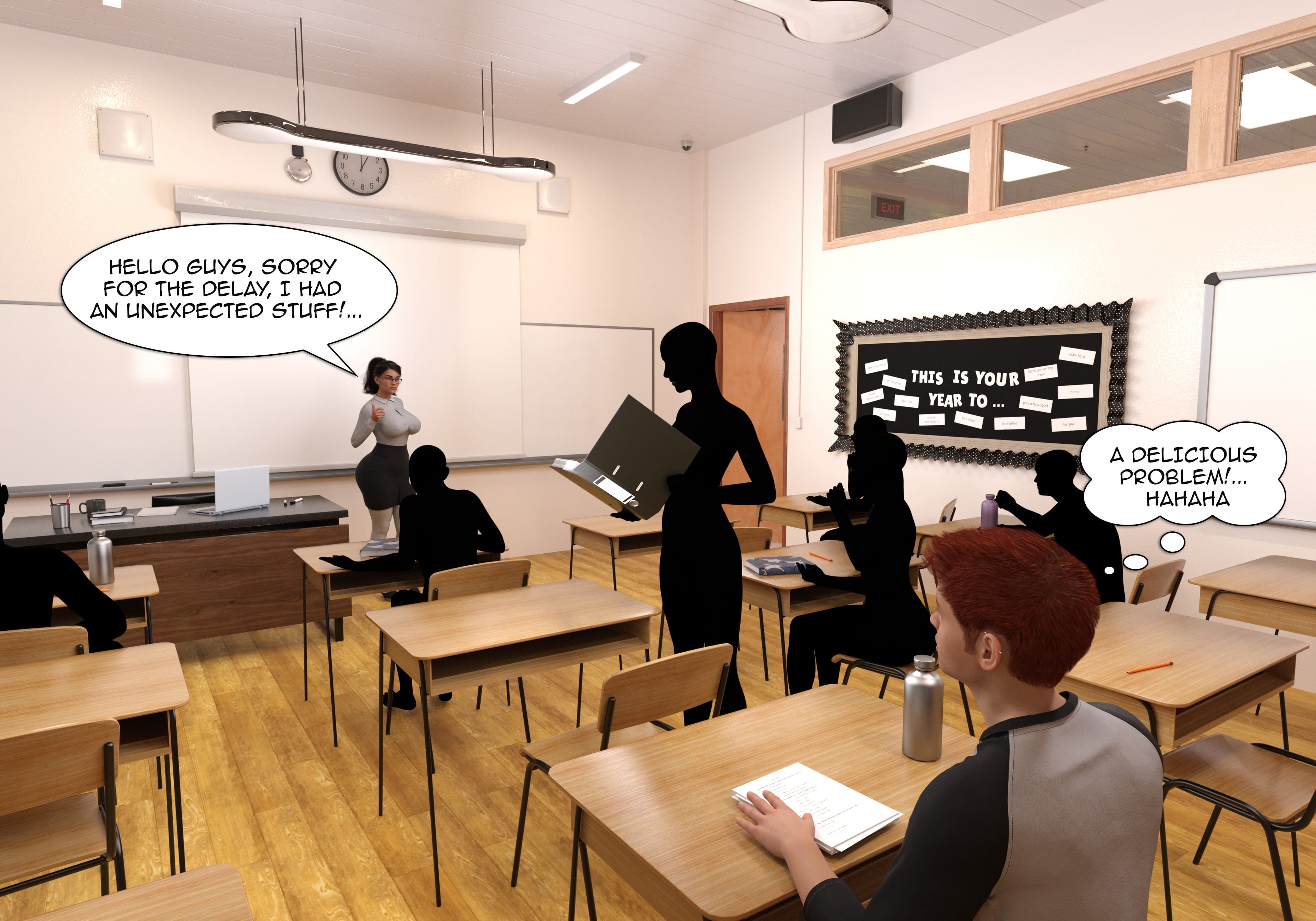My Teacher Is My StepMom [Sr Pepper] 1 . My Teacher Is My StepMom - Chapter 1 [Sr Pepper] – page 128