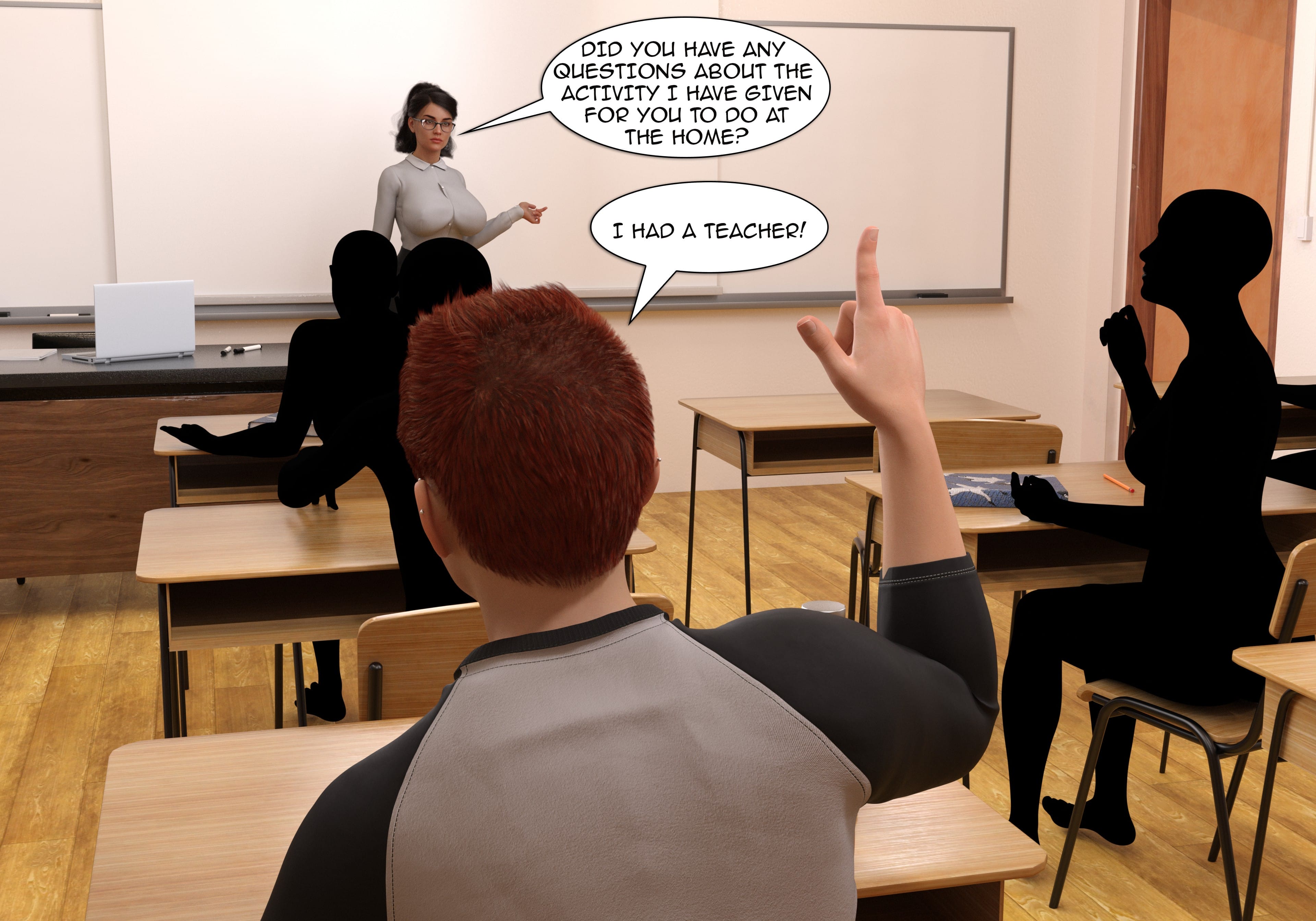 My Teacher Is My StepMom [Sr Pepper] 1 . My Teacher Is My StepMom - Chapter 1 [Sr Pepper] – page 129