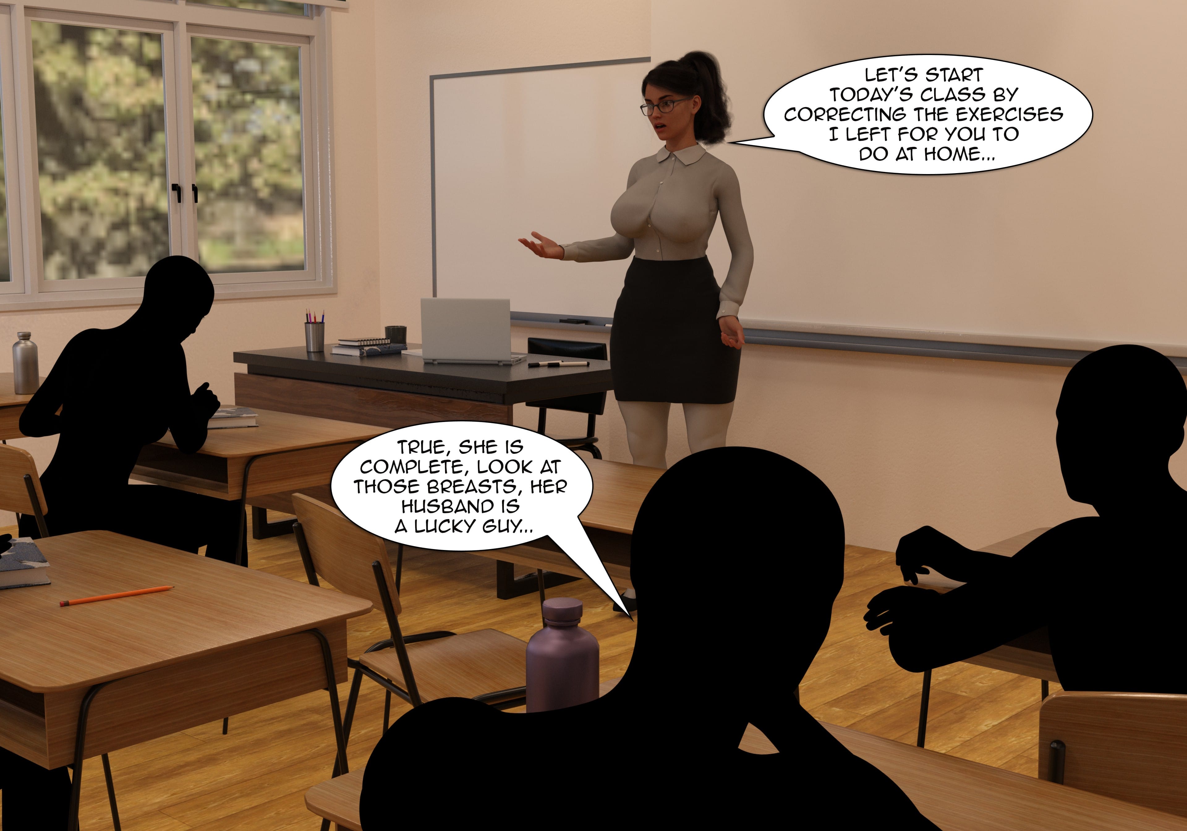 My Teacher Is My StepMom [Sr Pepper] 1 . My Teacher Is My StepMom - Chapter 1 [Sr Pepper] – page 140