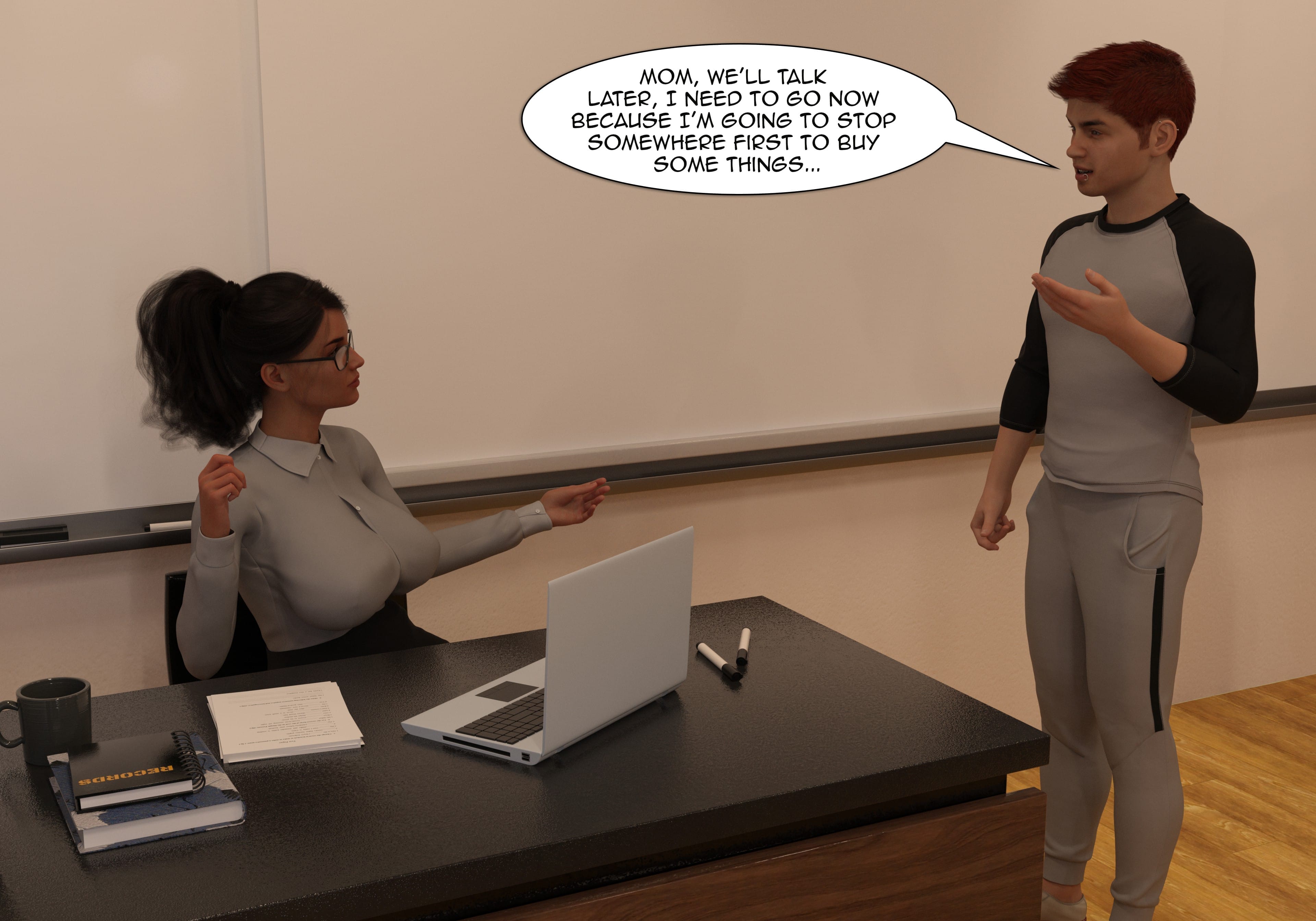 My Teacher Is My StepMom [Sr Pepper] 1 . My Teacher Is My StepMom - Chapter 1 [Sr Pepper] – page 143
