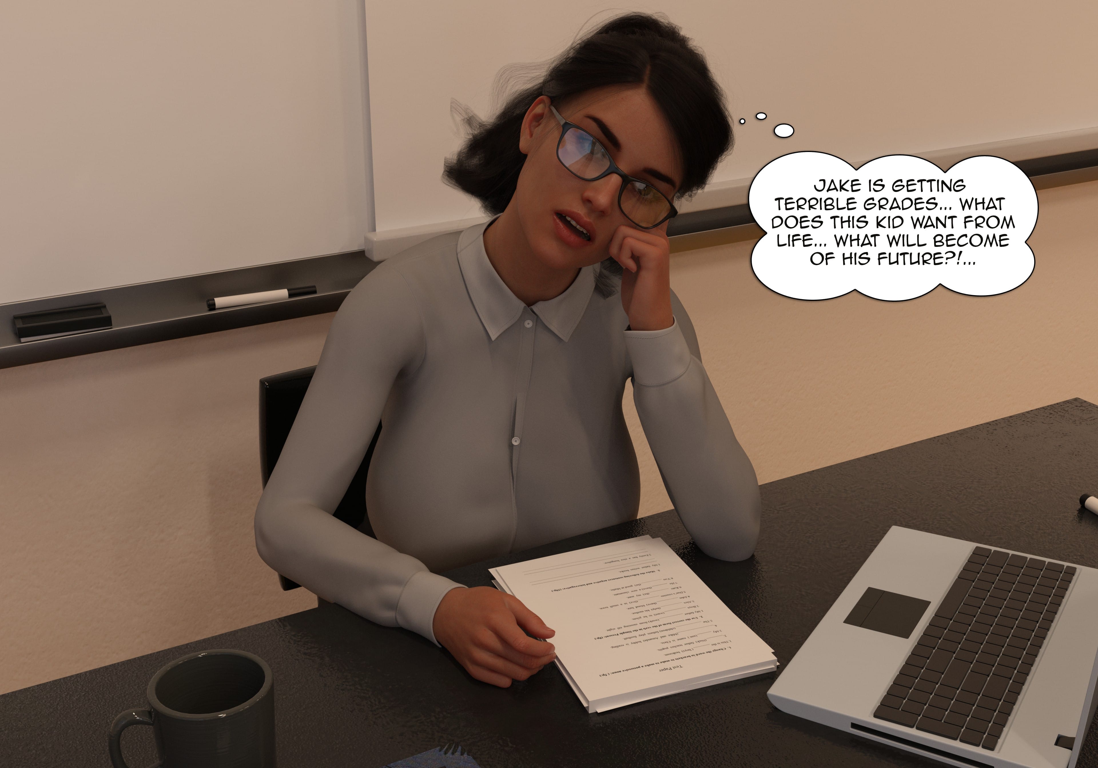 My Teacher Is My StepMom [Sr Pepper] 1 . My Teacher Is My StepMom - Chapter 1 [Sr Pepper] – page 149