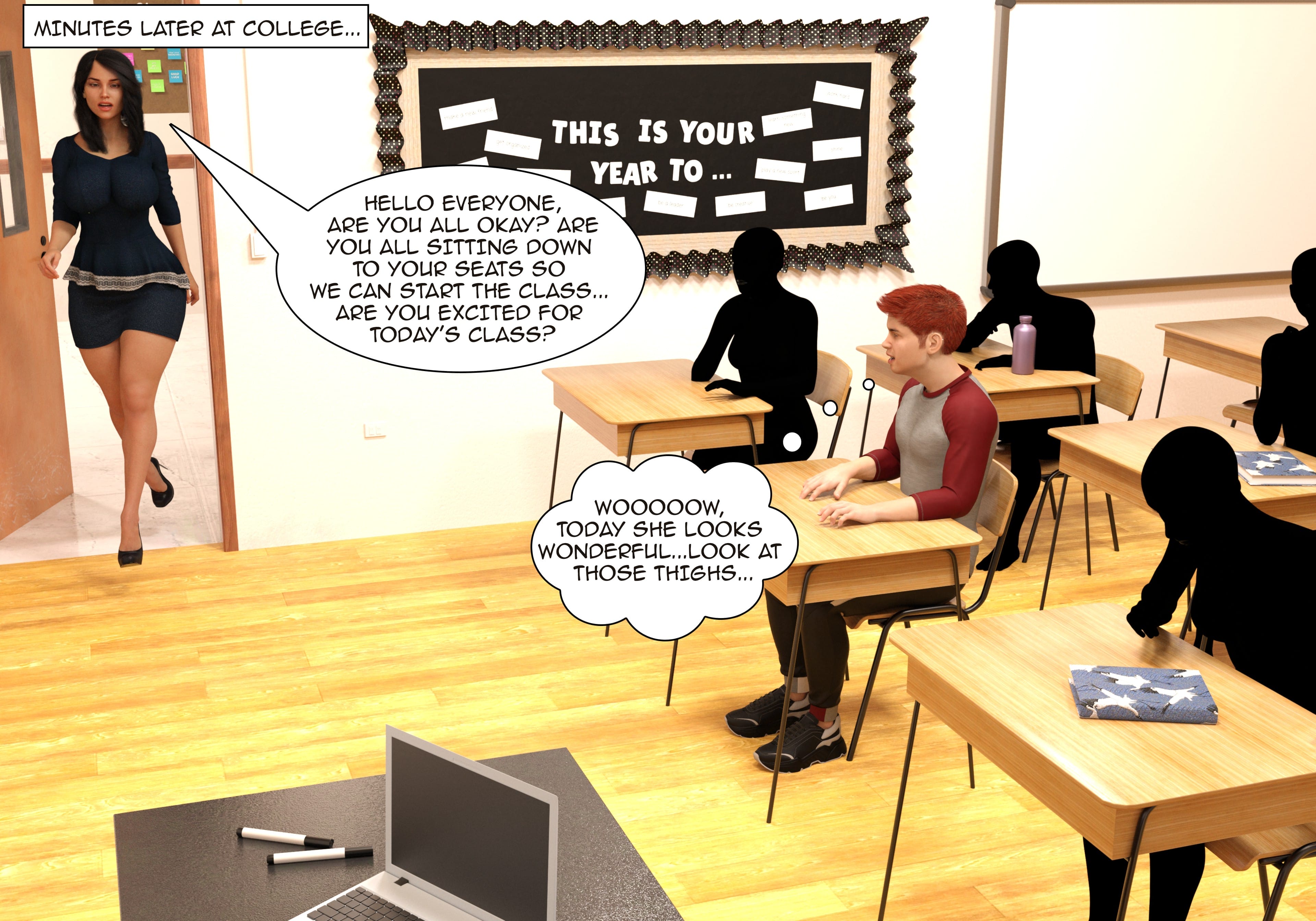 My Teacher Is My StepMom [Sr Pepper] 2 . My Teacher Is My StepMom - Chapter 2 [Sr Pepper] – page 50