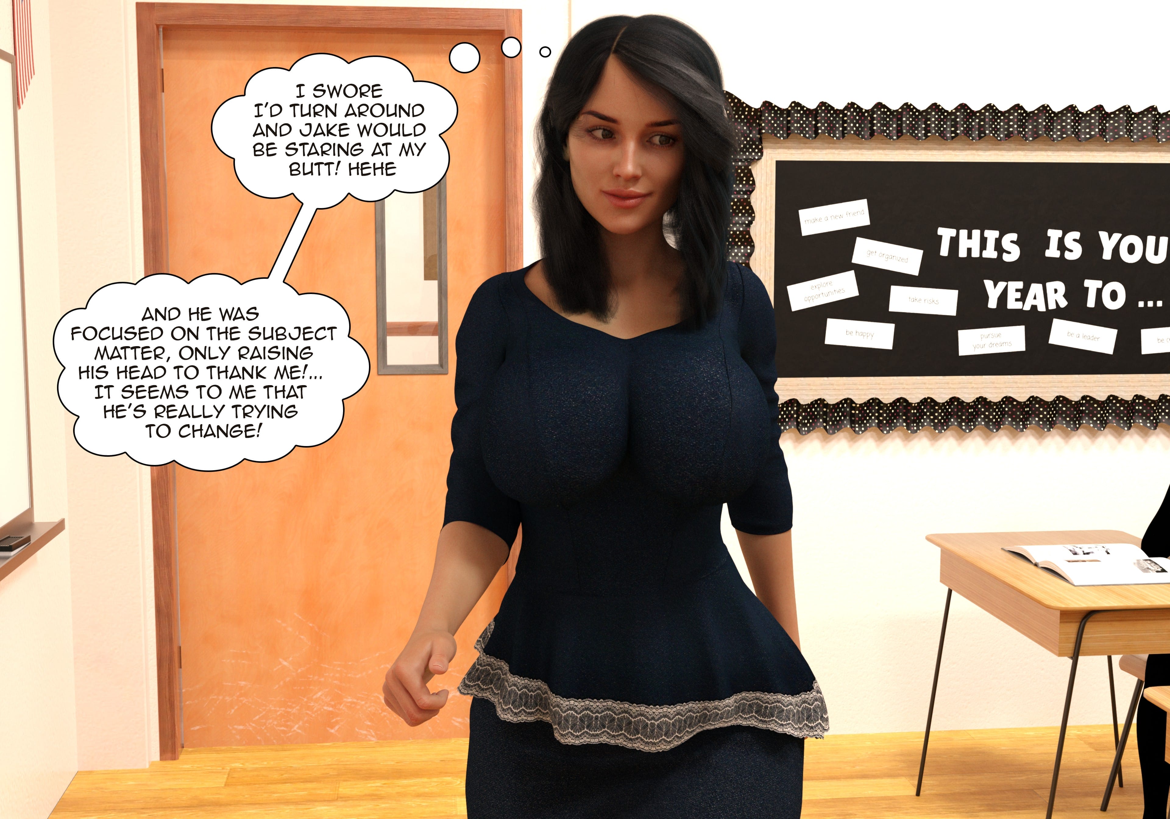 My Teacher Is My StepMom [Sr Pepper] 2 . My Teacher Is My StepMom - Chapter 2 [Sr Pepper] – page 73