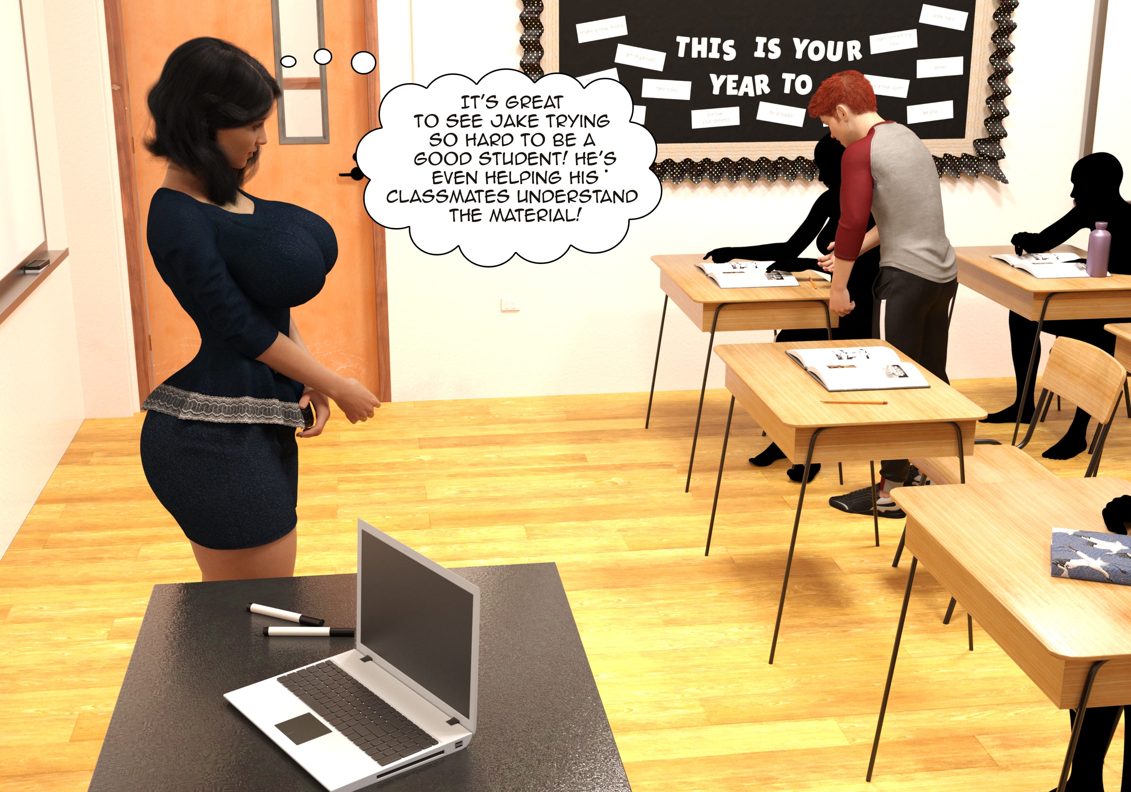 My Teacher Is My StepMom [Sr Pepper] 2 . My Teacher Is My StepMom - Chapter 2 [Sr Pepper] – page 78