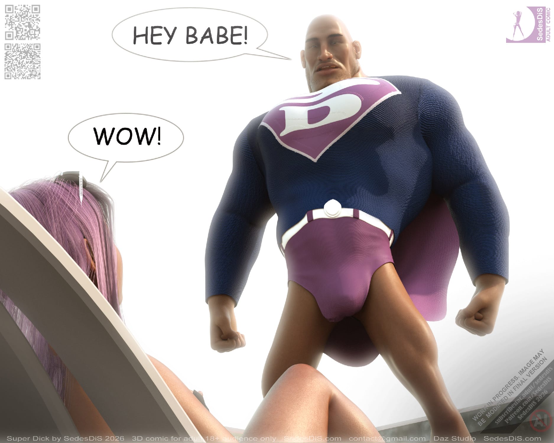 Super Dick [SedesDiS] 1 . Super Dick - Chapter 1 [SedesDiS] – page 8