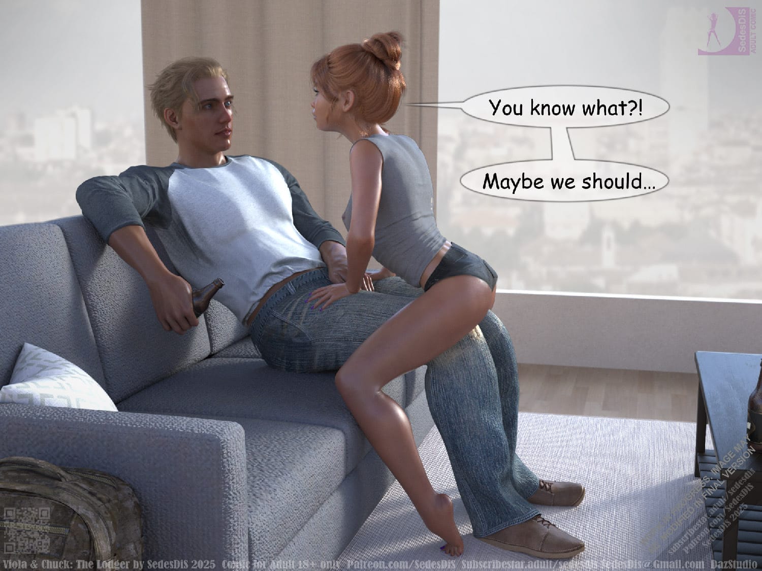 Viola &amp; Chuck – The Lodger [SedesDiS] 1 . Viola & Chuck - The Lodger - Chapter 1 [SedesDiS] – page 71