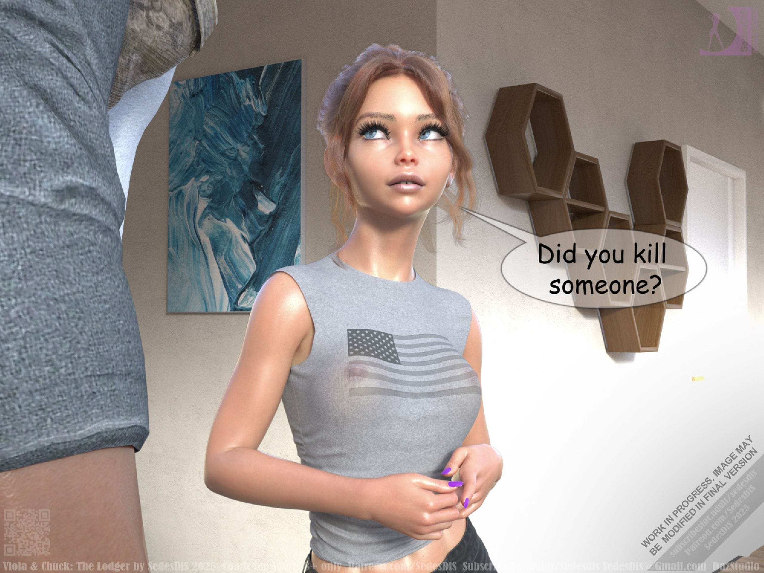 Viola &amp; Chuck – The Lodger [SedesDiS] 1 . Viola & Chuck - The Lodger - Chapter 1 [SedesDiS] – page 9