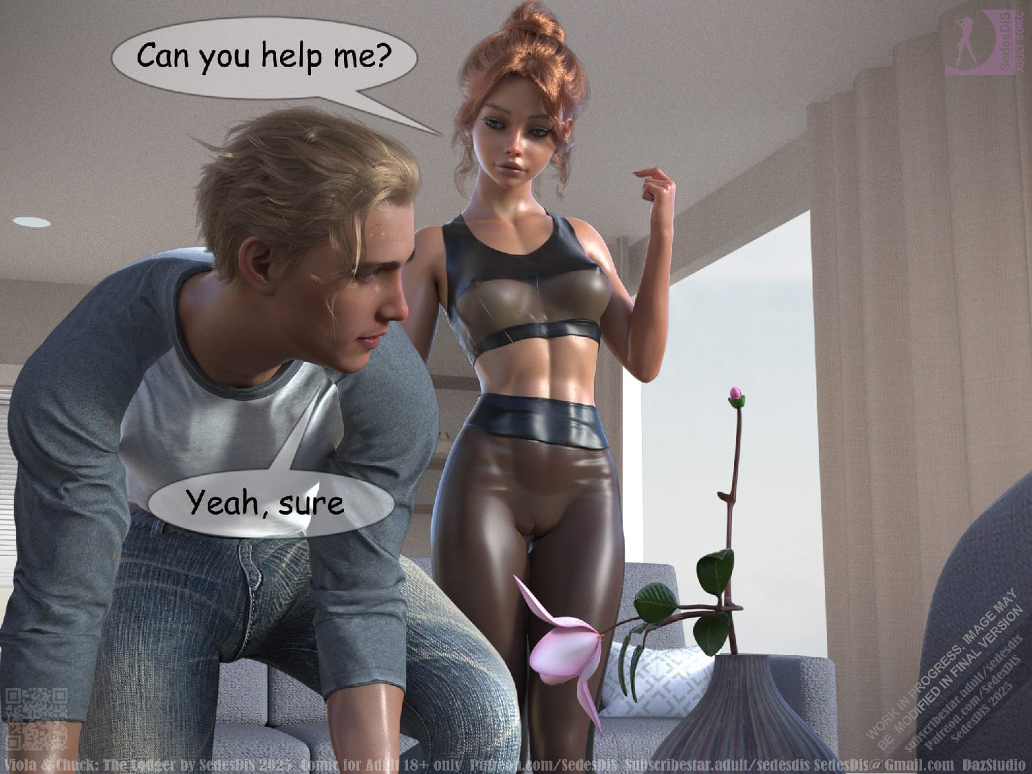 Viola &amp; Chuck – The Lodger [SedesDiS] 1 . Viola & Chuck - The Lodger - Chapter 1 [SedesDiS] – page 90