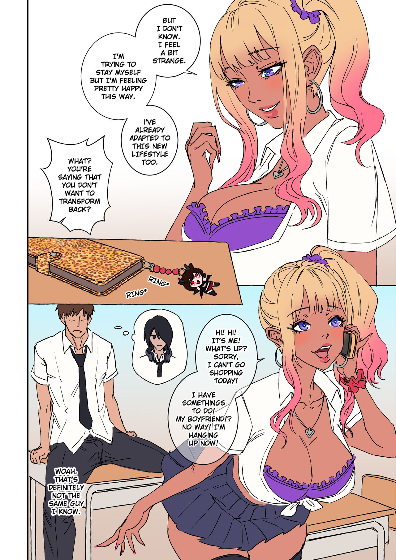 My Shy Best Friend Turned Into A Gal Girl And Wants Me To Fuck Her comic porn My Shy Best Friend Turned Into A Gal Girl And Wants Me To Fuck Her Chapter 1 – page 10