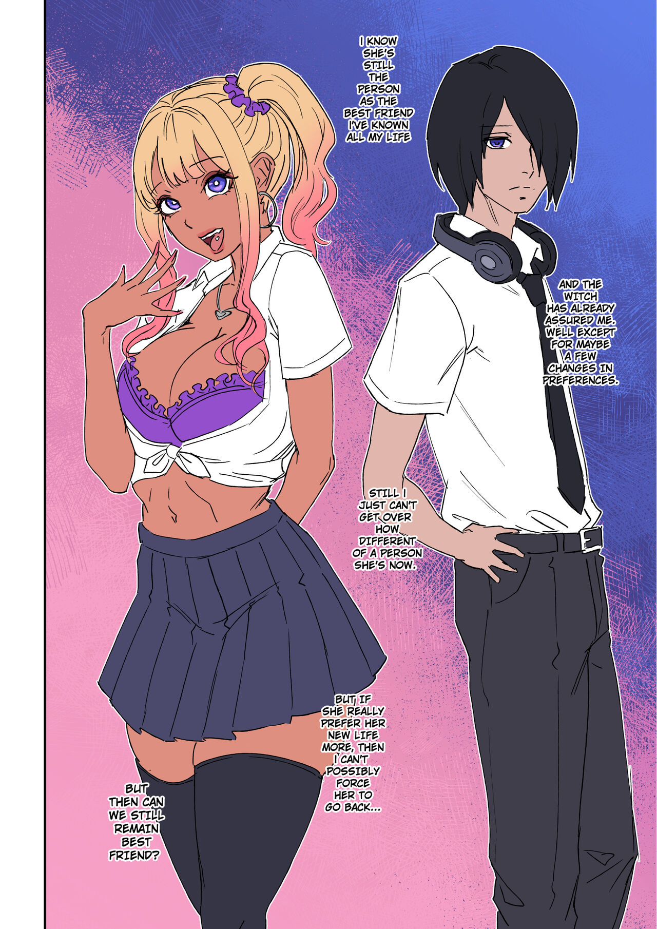 My Shy Best Friend Turned Into A Gal Girl And Wants Me To Fuck Her comic porn My Shy Best Friend Turned Into A Gal Girl And Wants Me To Fuck Her Chapter 1 – page 14