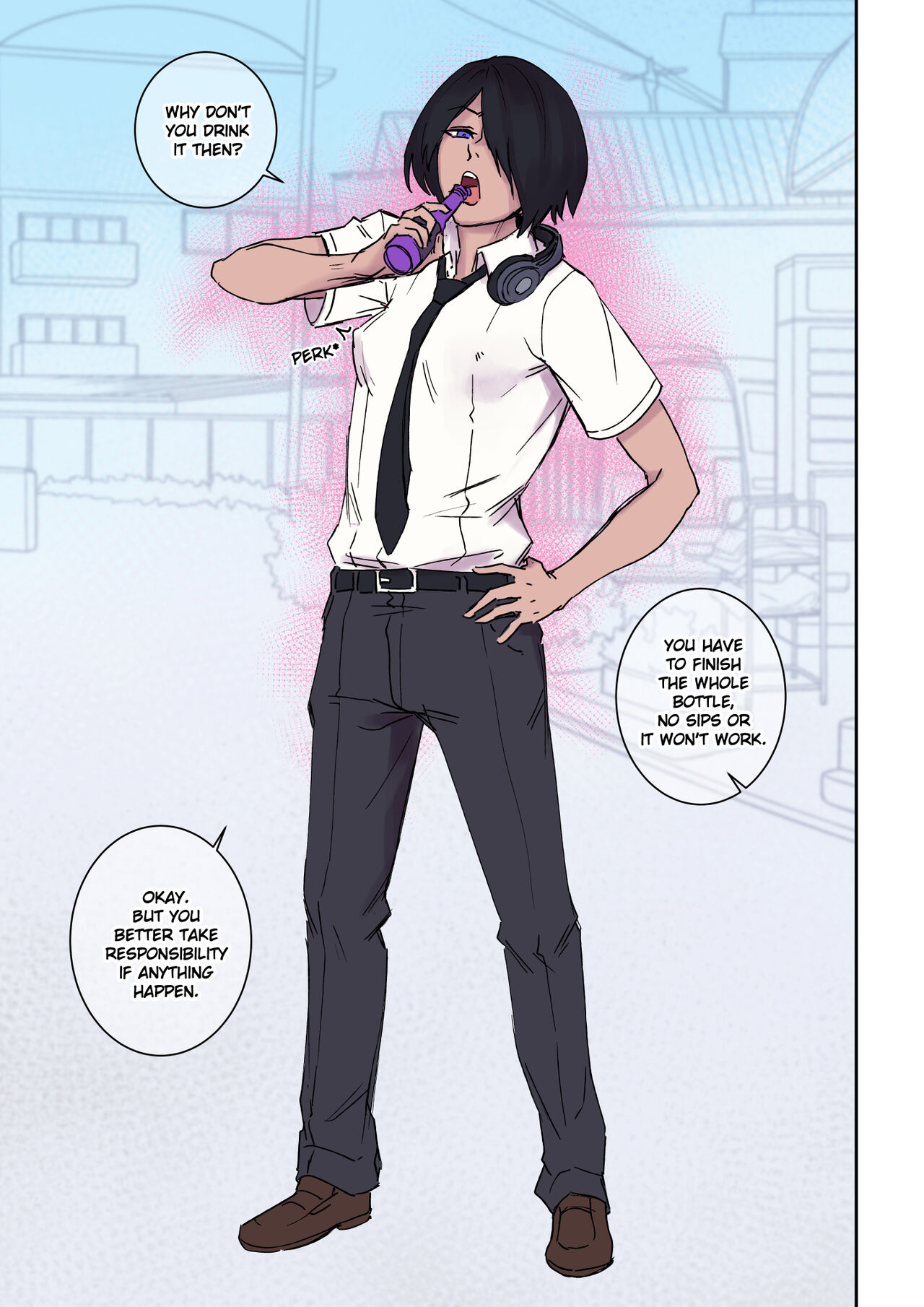 My Shy Best Friend Turned Into A Gal Girl And Wants Me To Fuck Her comic porn My Shy Best Friend Turned Into A Gal Girl And Wants Me To Fuck Her Chapter 1 – page 3
