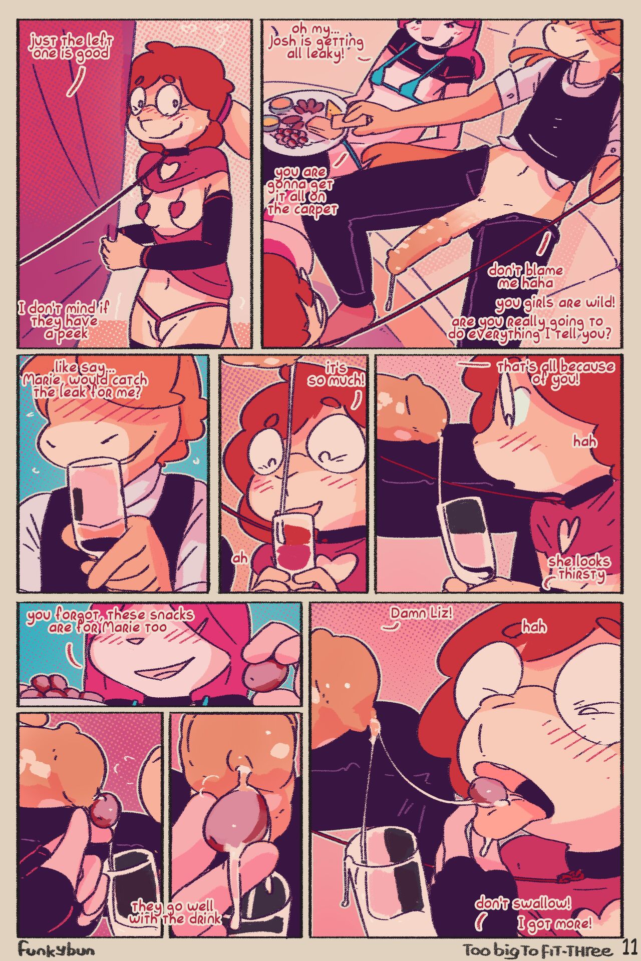 Too Big To Fit 3 comic porn Too Big To Fit 3 Chapter 1 – page 11
