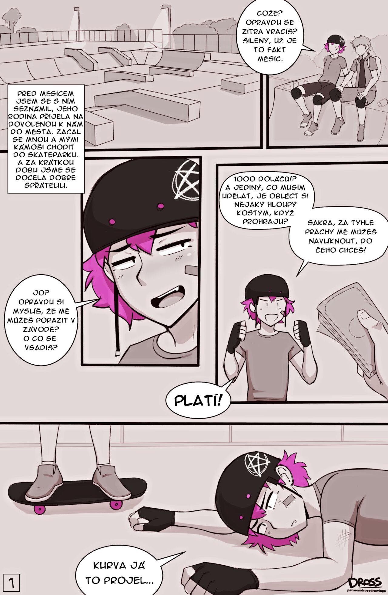 Skater Boi comic porn Skater Boi Chapter 1 – page 5