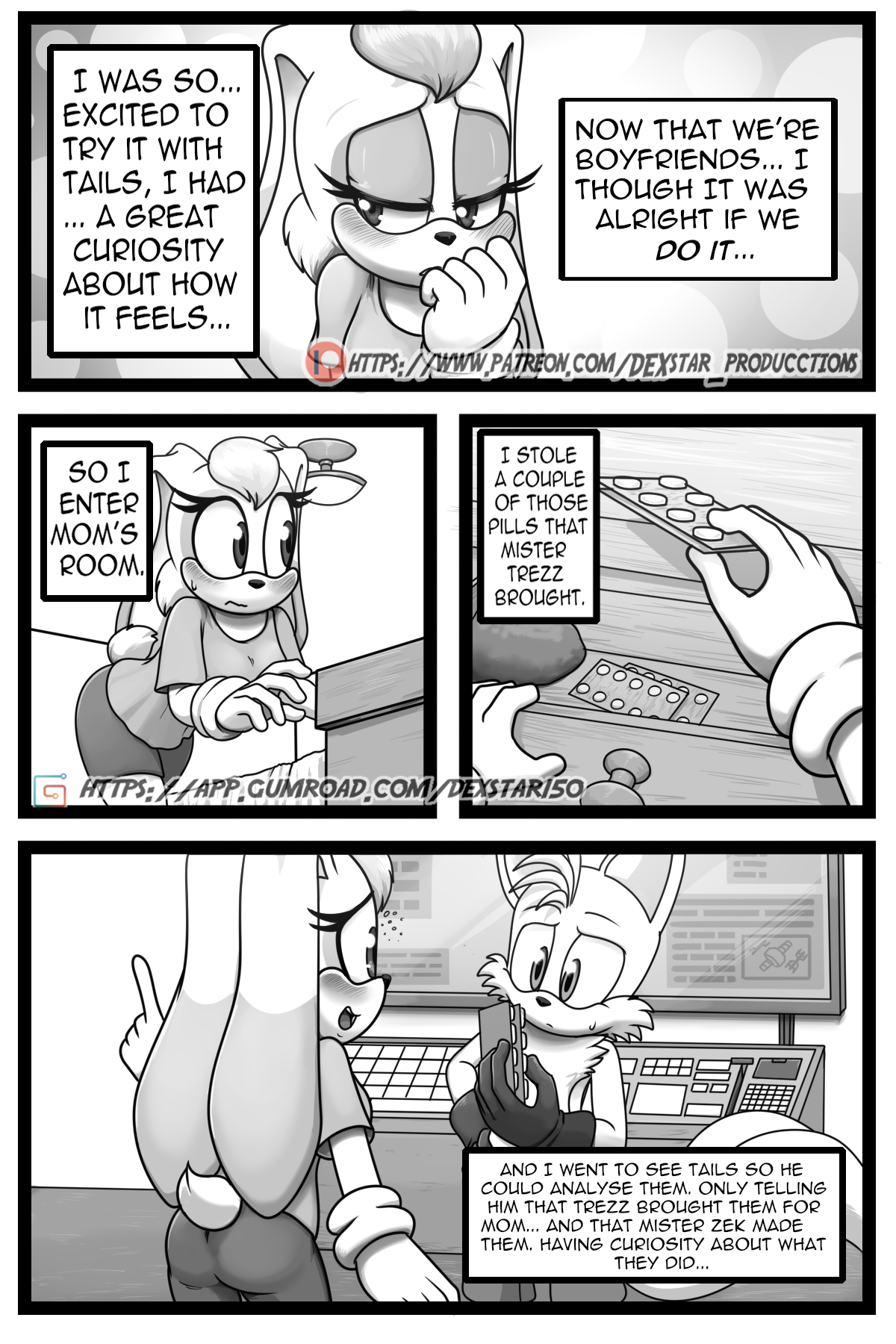 Please Fuck Me – Cream x Tails comic porn Please Fuck Me – Cream x Tails Chapter 1 – page 4
