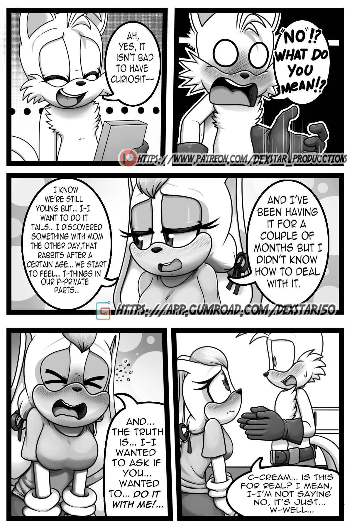 Please Fuck Me – Cream x Tails comic porn Please Fuck Me – Cream x Tails Chapter 1 – page 6