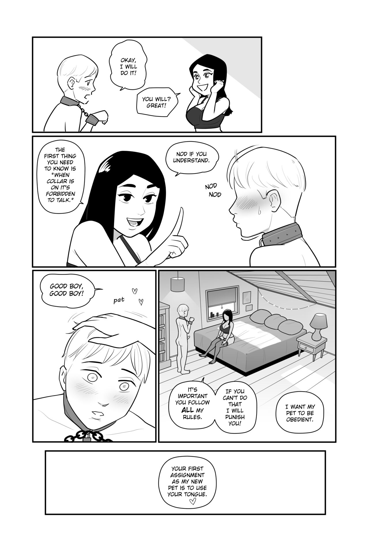 My Boyfriend Is My Pet comic porn My Boyfriend Is My Pet Chapter 1 – page 14