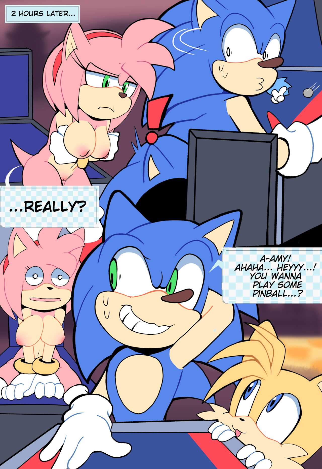 Sonic Pinball'd! comic porn Sonic Pinball'd! Chapter 1 – page 17